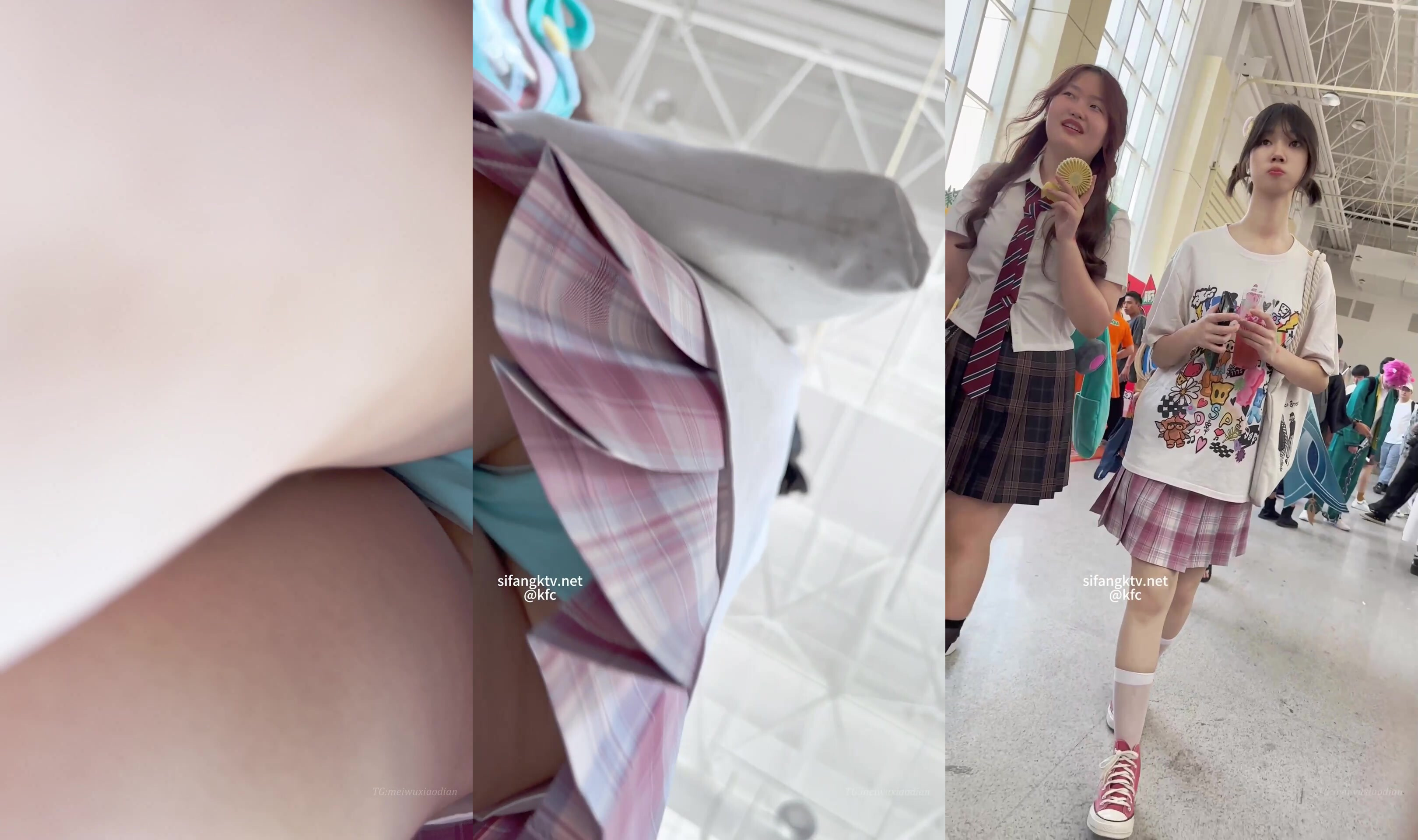 街拍抄底大神『KFC』202502合集 全是青春靚妹 好看的小姐姐 (6)