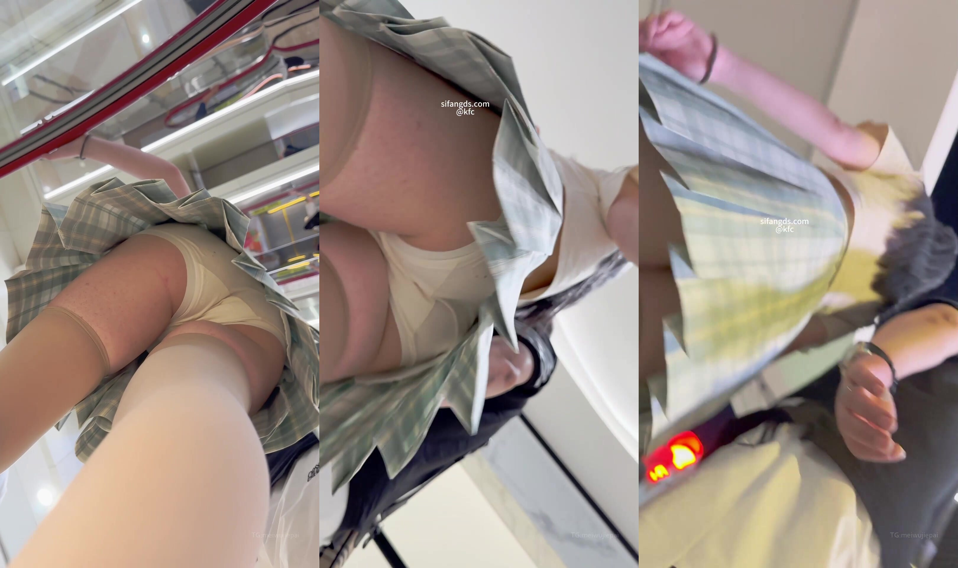 街拍抄底大神『KFC』202503合集3 全是青春靚妹 好看的小姐姐2 (5)