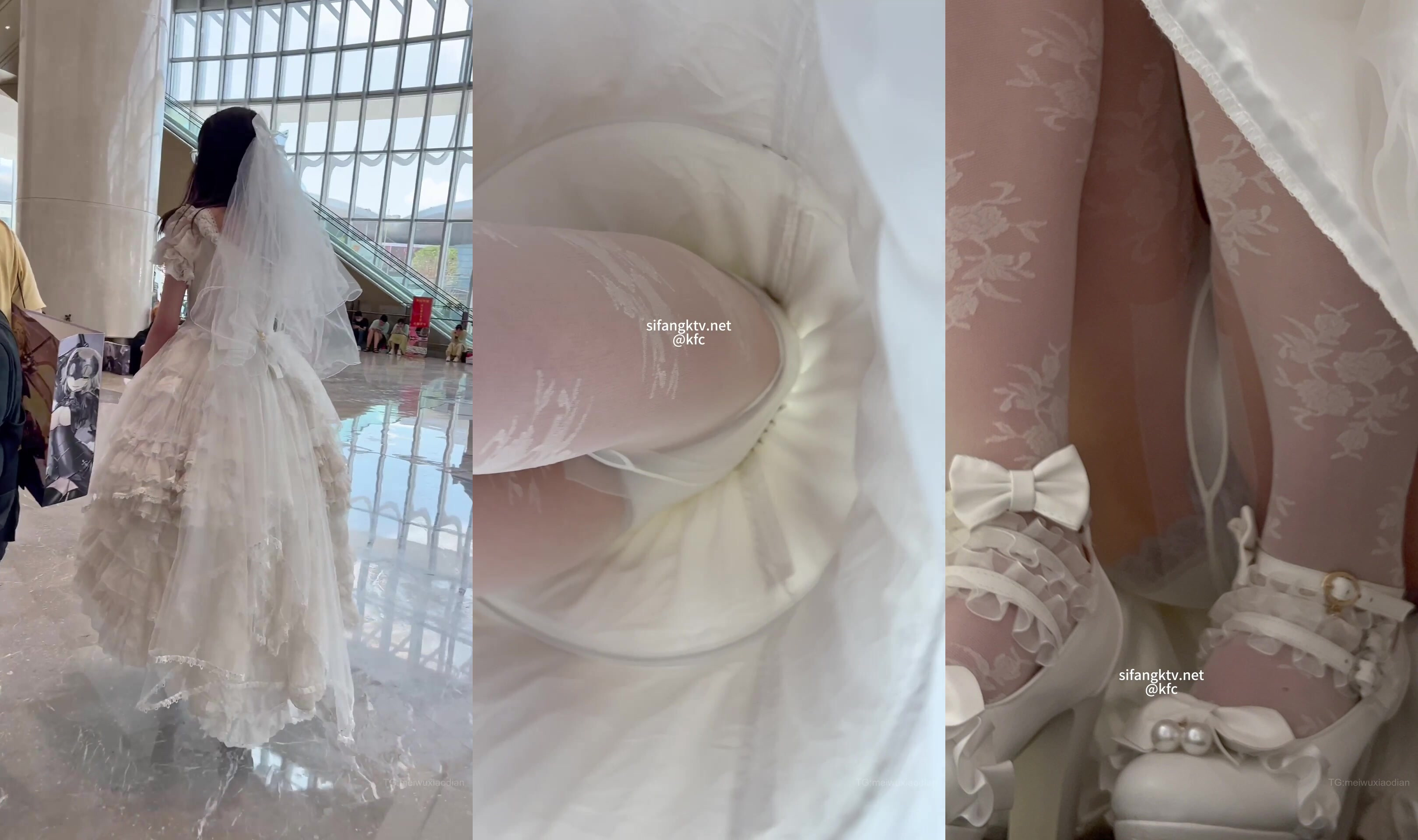 街拍抄底大神『KFC』202501合集 全是青春靚妹 好看的小姐姐 (1)