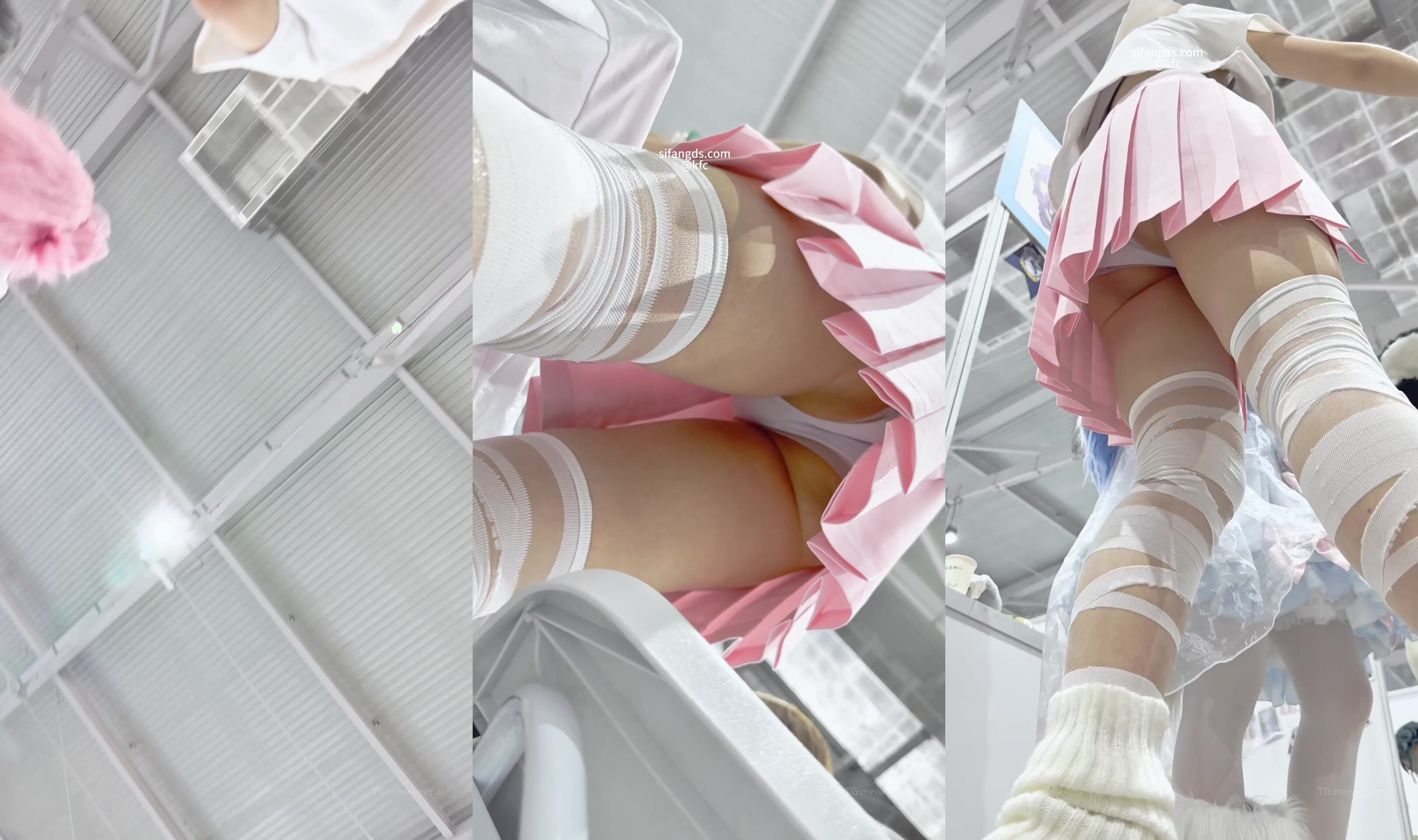 街拍抄底大神『KFC』202503合集3 全是青春靚妹 好看的小姐姐 (8)