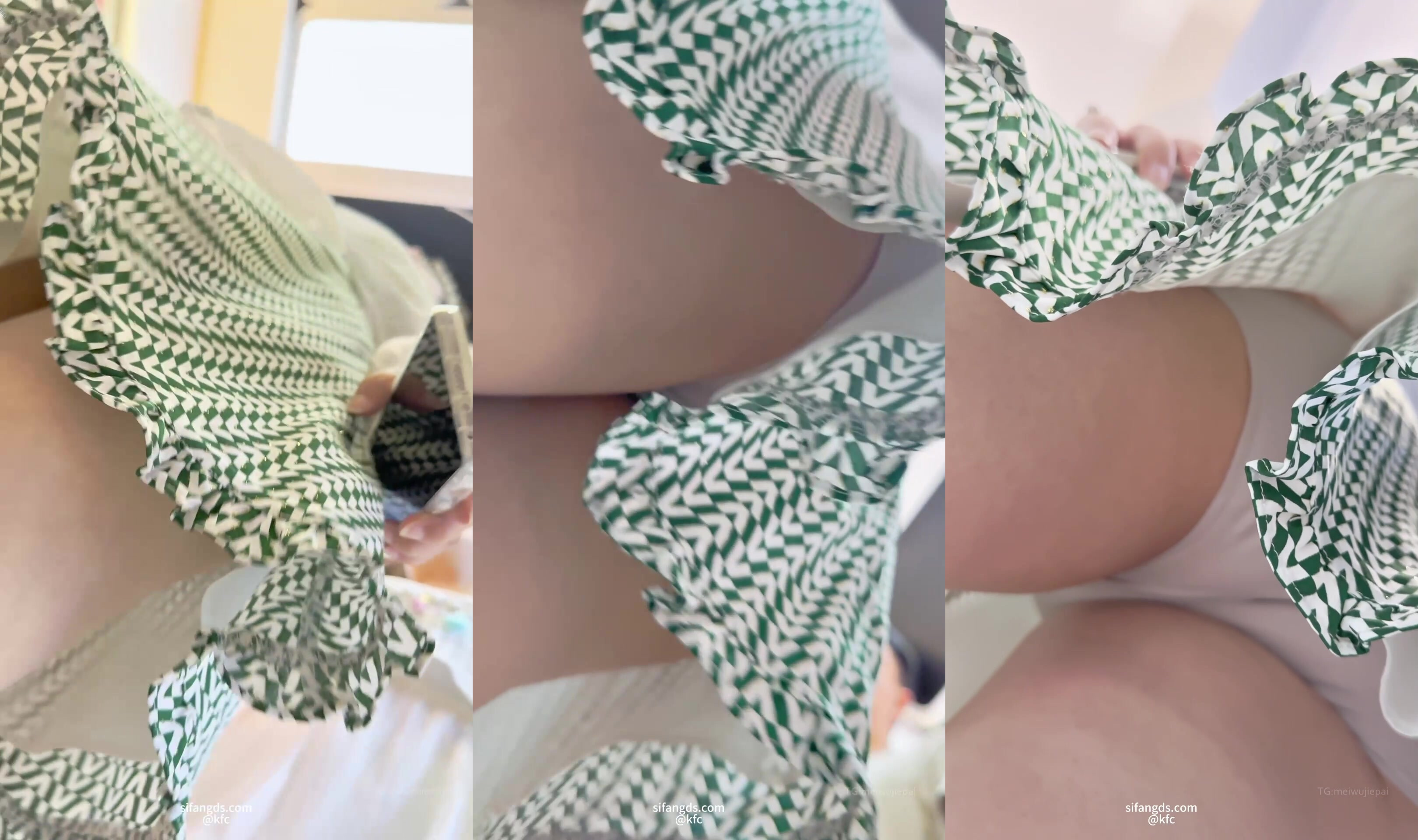 街拍抄底大神『KFC』202503合集3 全是青春靚妹 好看的小姐姐2 (6)