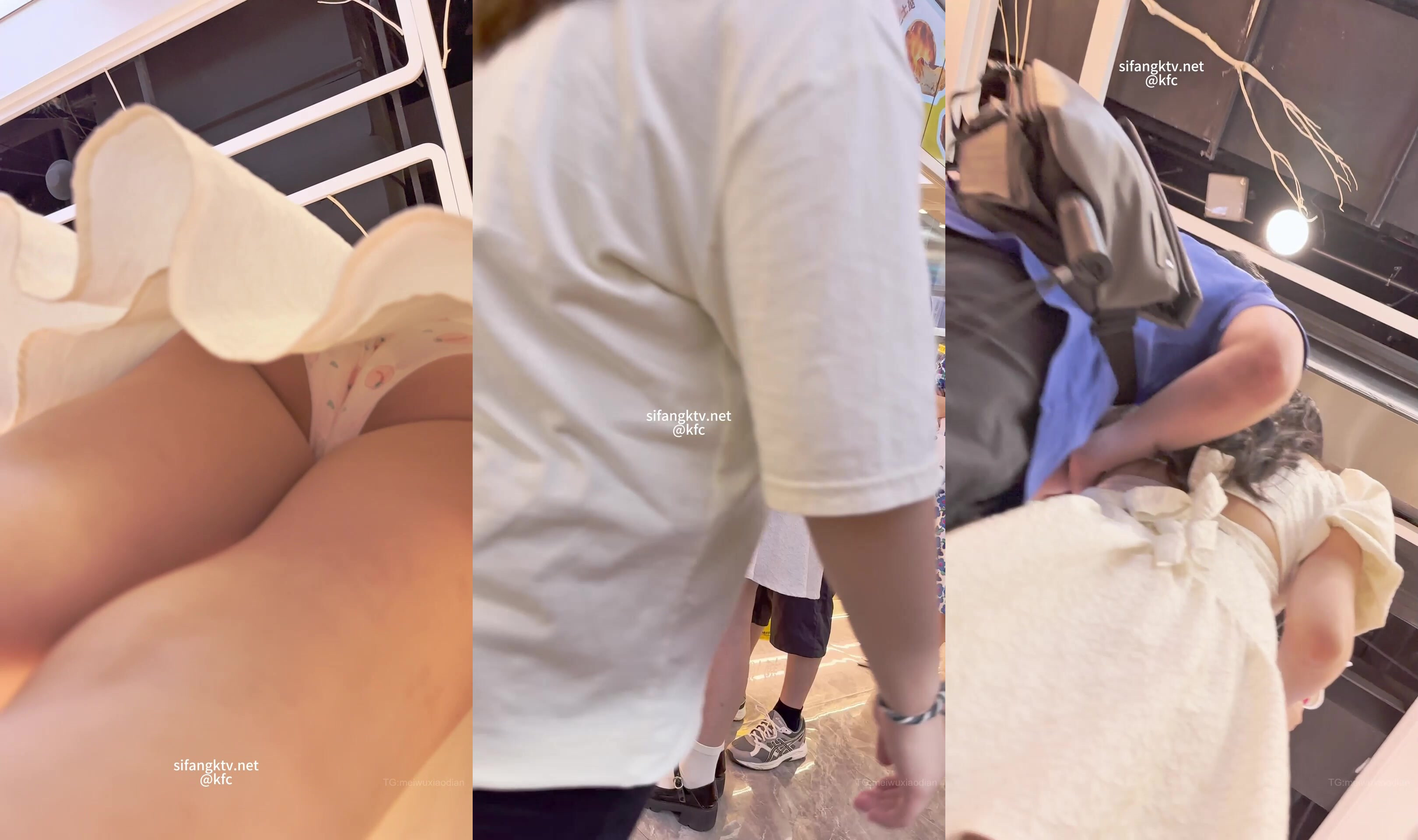街拍抄底大神『KFC』202501合集 全是青春靚妹 好看的小姐姐 (4)