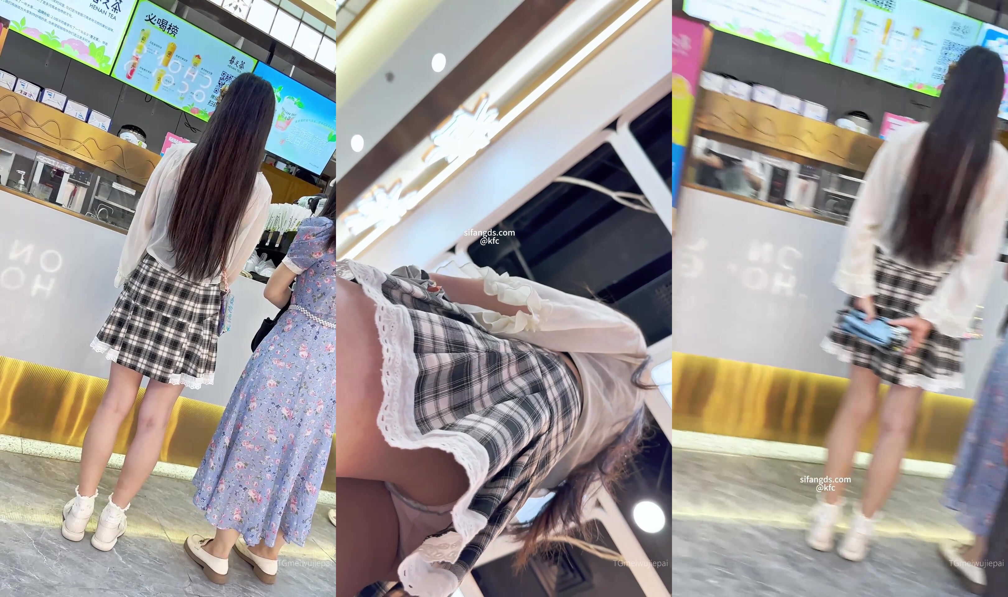 街拍抄底大神『KFC』202505合集2 全是青春靚妹 好看的小姐姐 (11)