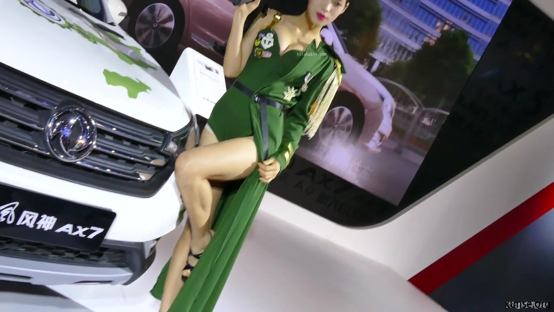 車展偷拍模特 車模  角度刁鑽，全方位視角 (38)