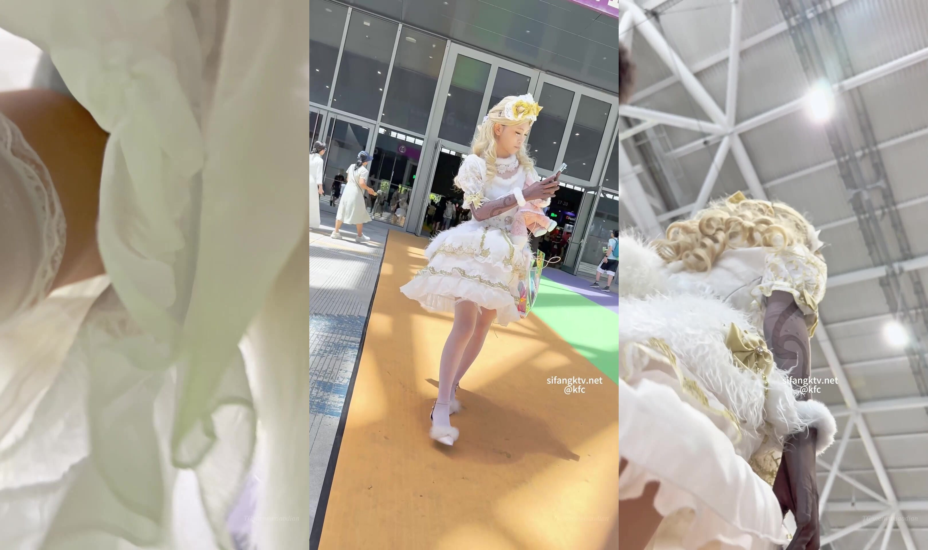 街拍抄底大神『KFC』202502合集 全是青春靚妹 好看的小姐姐 (4)