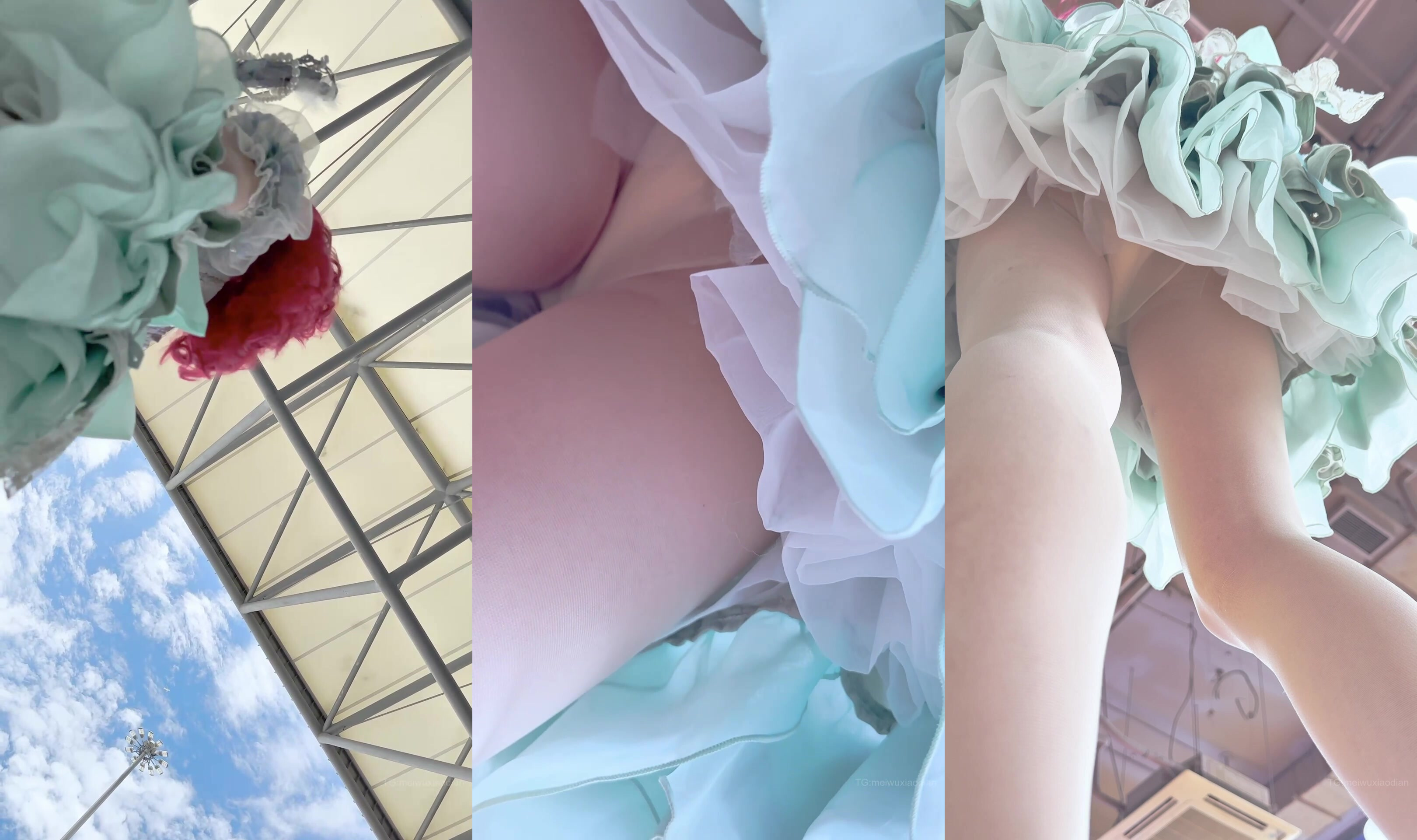 街拍抄底大神『KFC』202501合集 全是青春靚妹 好看的小姐姐 (23)