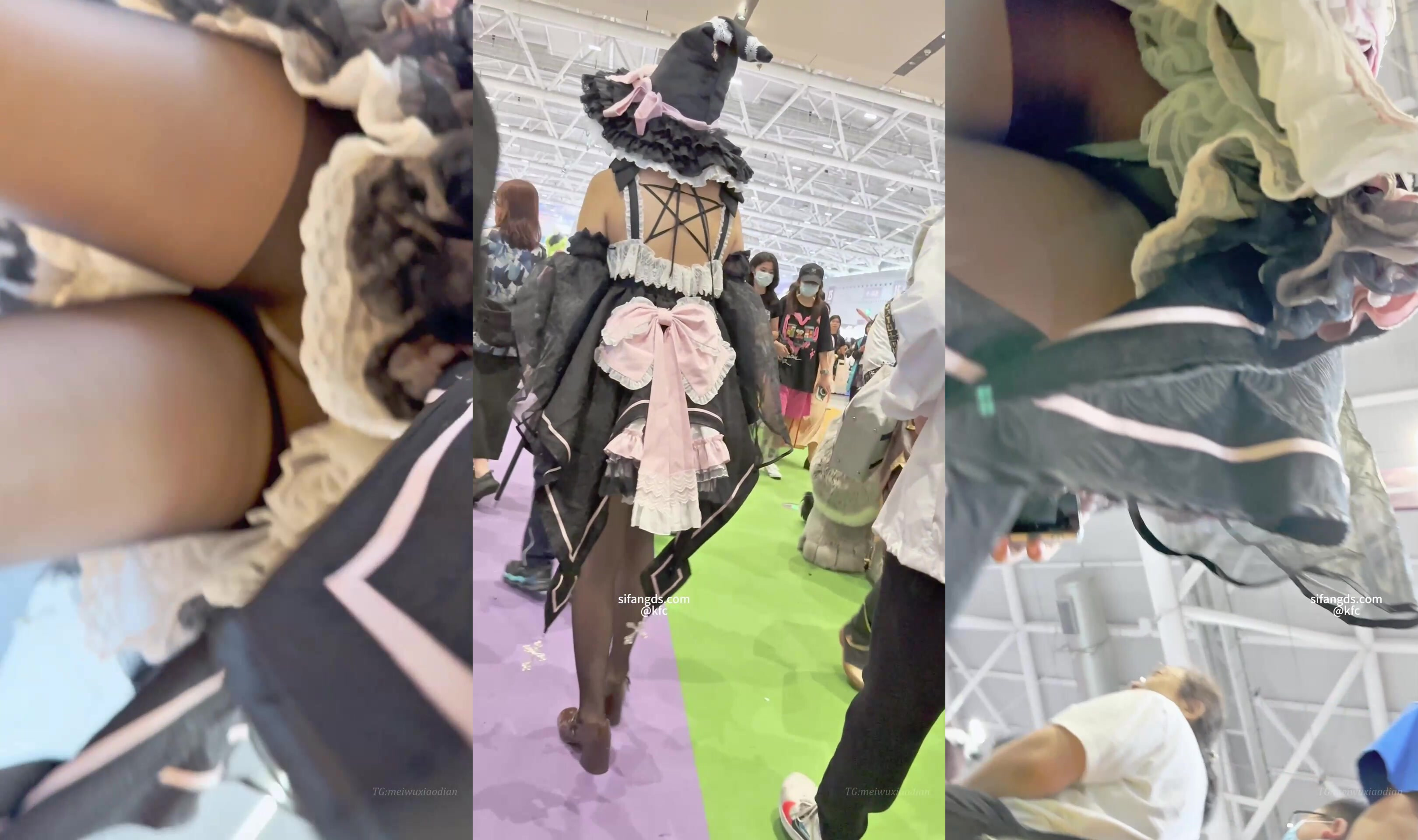 街拍抄底大神『KFC』202502合集 全是青春靚妹 好看的小姐姐 (8)