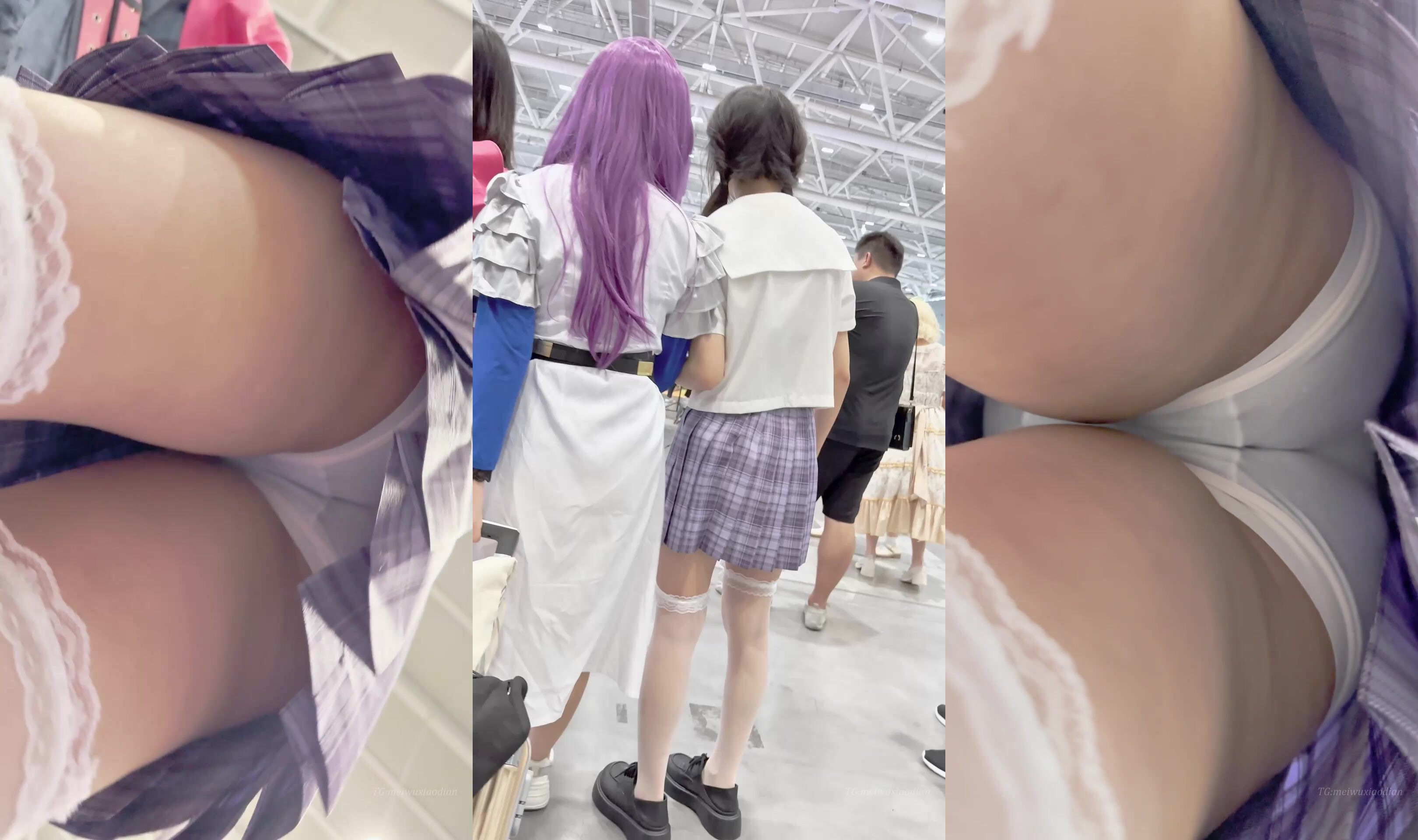 街拍抄底大神『KFC』202502合集 全是青春靚妹 好看的小姐姐 (3)