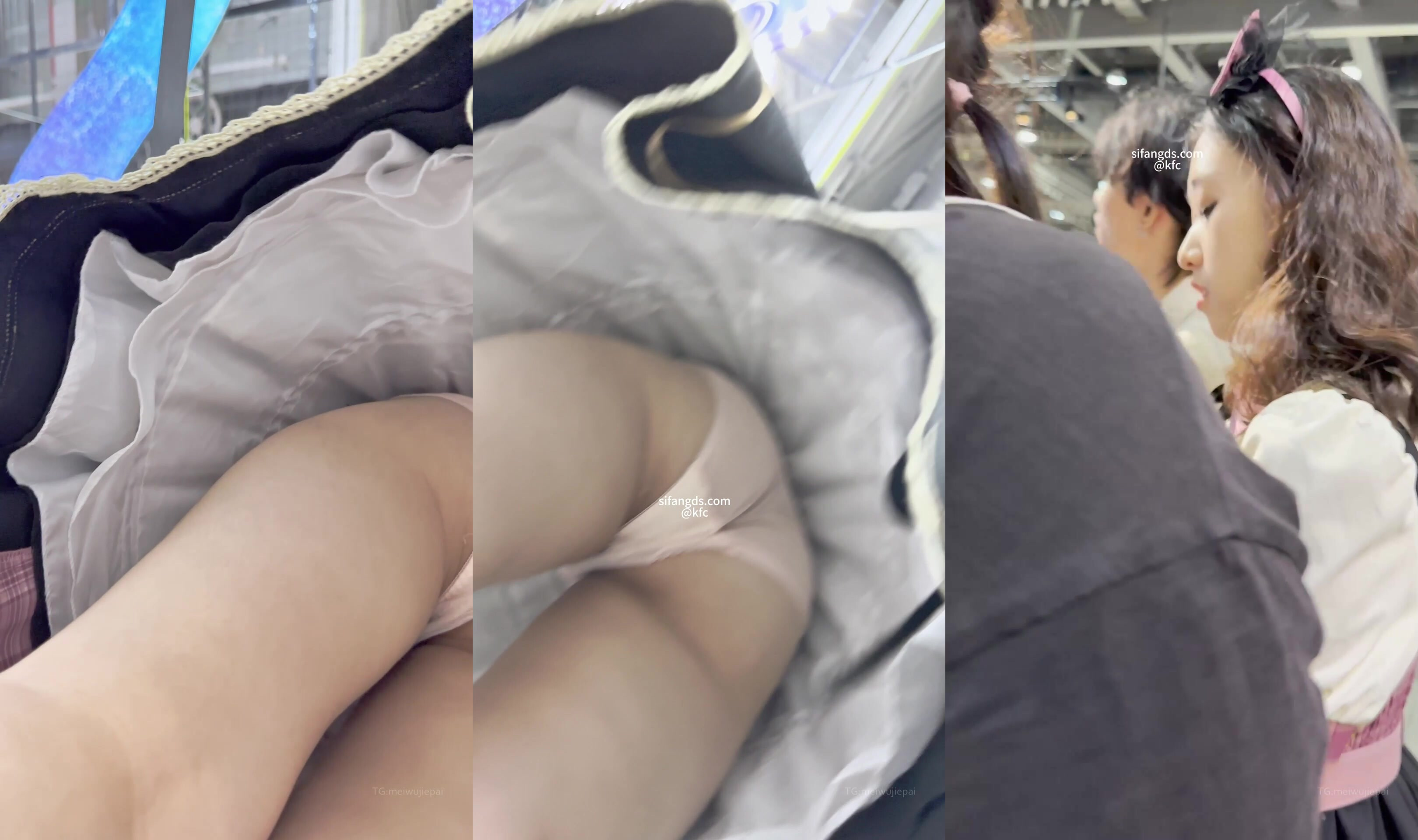 街拍抄底大神『KFC』202503合集3 全是青春靚妹 好看的小姐姐 (6)