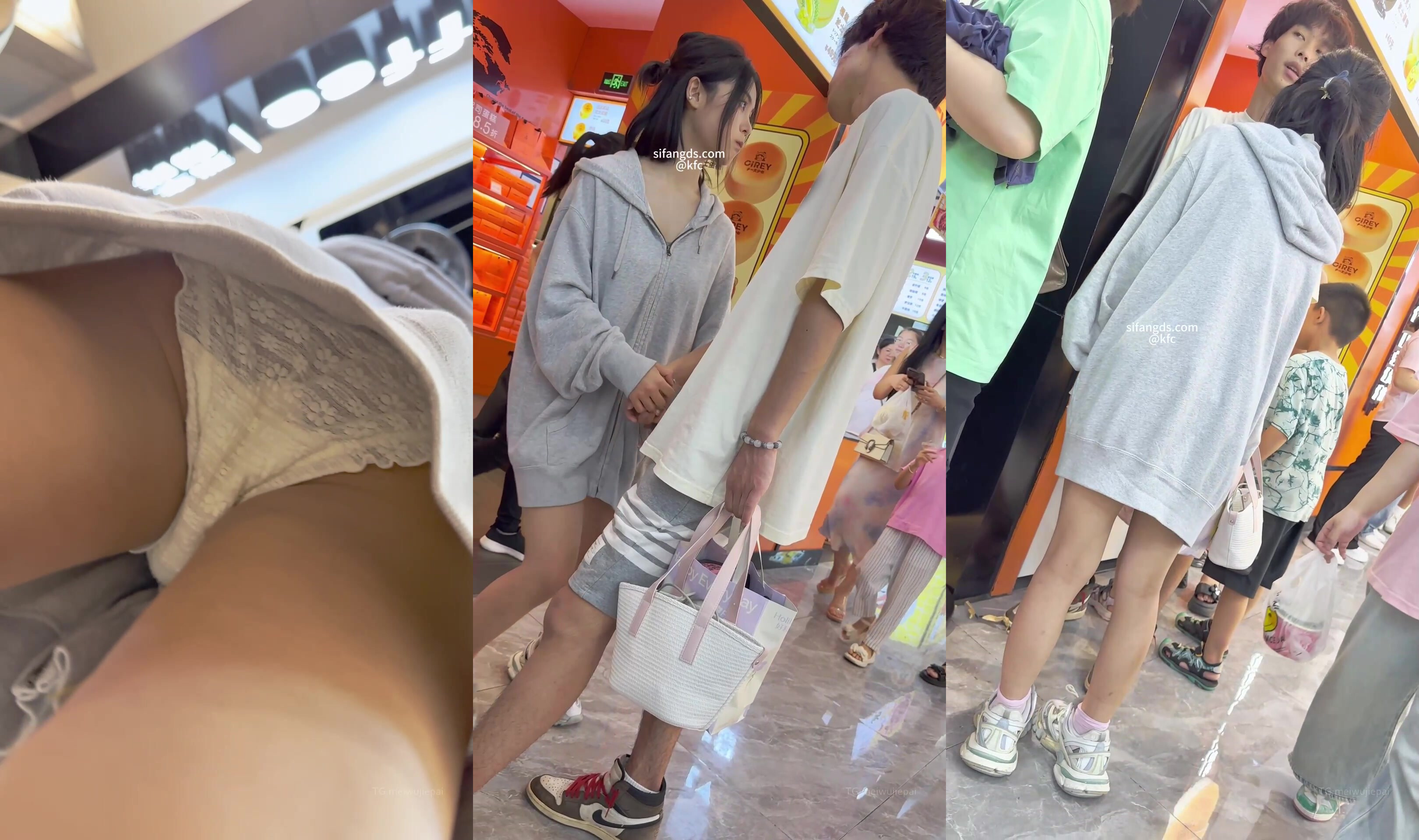 街拍抄底大神『KFC』202503合集3 全是青春靚妹 好看的小姐姐2 (4)