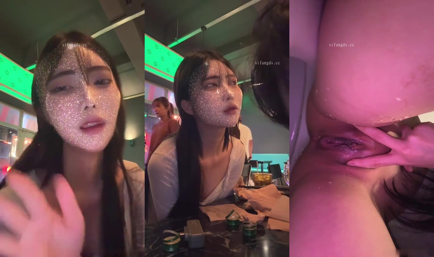 露臉才是王道，超美明星顏值女神各種反差行為平時高高在上的高冷女神 在金主爸爸面前就是個母狗雞巴套子 下 (1)