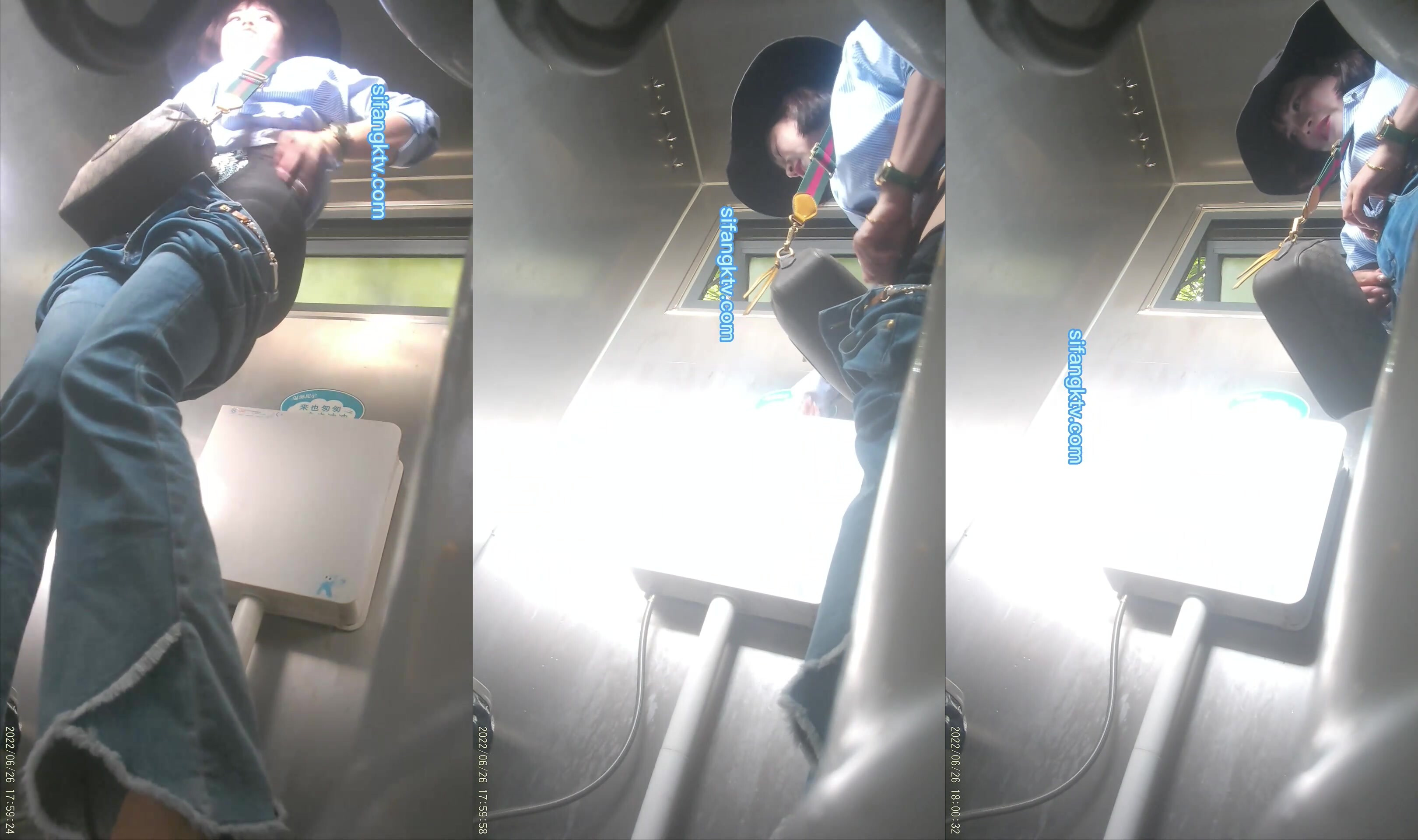 【精品廁拍】黑色帽子