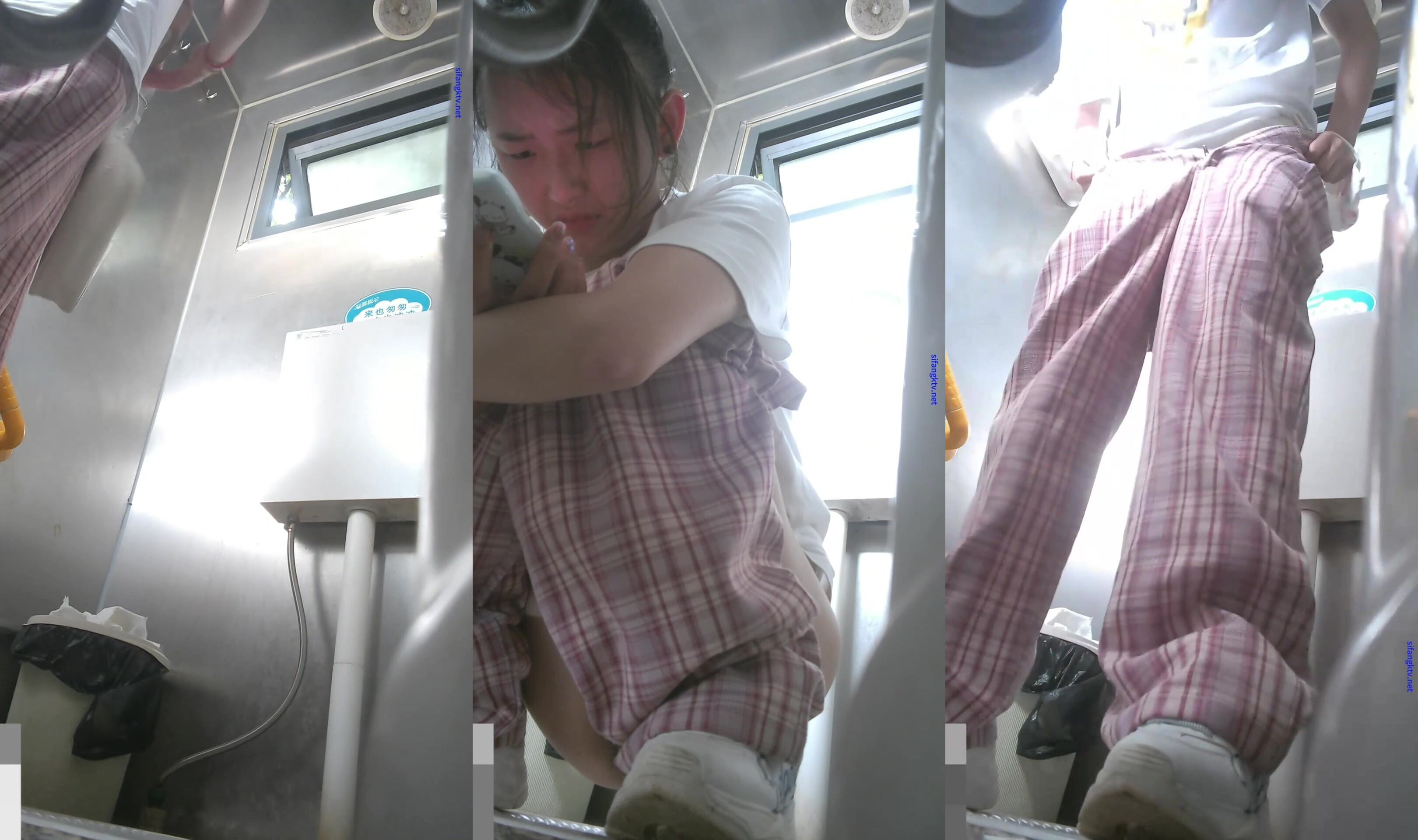 【經典廁拍】師範大學廁所偷拍青春靚麗的小姐姐們第5季5 (5)