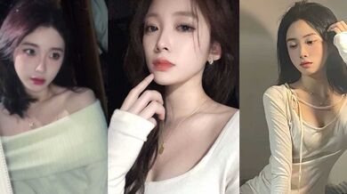 上海浦東新區 陳麗穎 性愛影片流出 清純學生妹黑絲美腿足交挑逗 無套爆操白虎嫩穴簡直爽翻天！