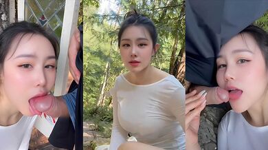 山頂野戰驚魂！汐夢瑤戶外偷歡 人潮湧來嚇尿跑路 換地方繼續深喉口交後入 刺激到爆！