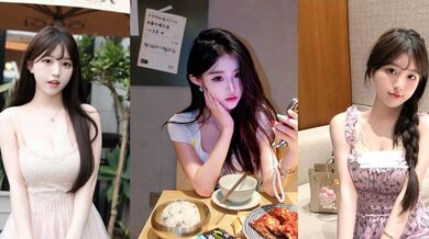 快手清純女主播 蘇韻雯 穿情趣內衣被金主多姿勢狂插 反差母狗翹臀搖擺淫水四溢！