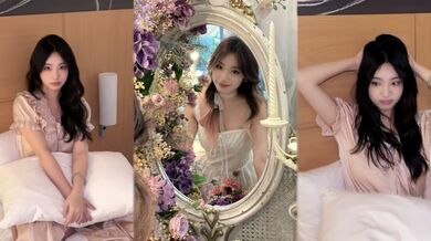 氣質大學生女神 與認識不久的男友 酒店激情做愛 嫻熟口技舔弄雞巴 後入爆操嬌喘連連！