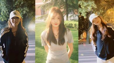 河北科技職院 李聖依 發私拍為男友擼管助興 揉捏大奶秀剃毛小穴 插肛塞自慰 淫水聲細碎撩耳！