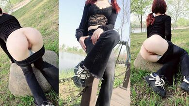 狂情哥哥 陪妹妹逛小吃街公園涼亭激情後入 路上人來人往驚險又刺激 操的妹妹高潮不斷淫水四濺！