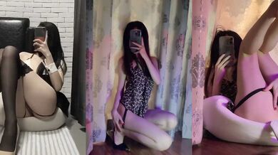 福利姬 韓雅茜 付費合集流出 性感情趣黑絲假屌自慰 花式足交被金主打樁爆操！