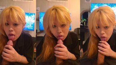 重慶精神小妹與男友性愛影片外洩 金髮叛逆妹子翹臀騎乘榨精 紋身男友後入狠幹噴汁！