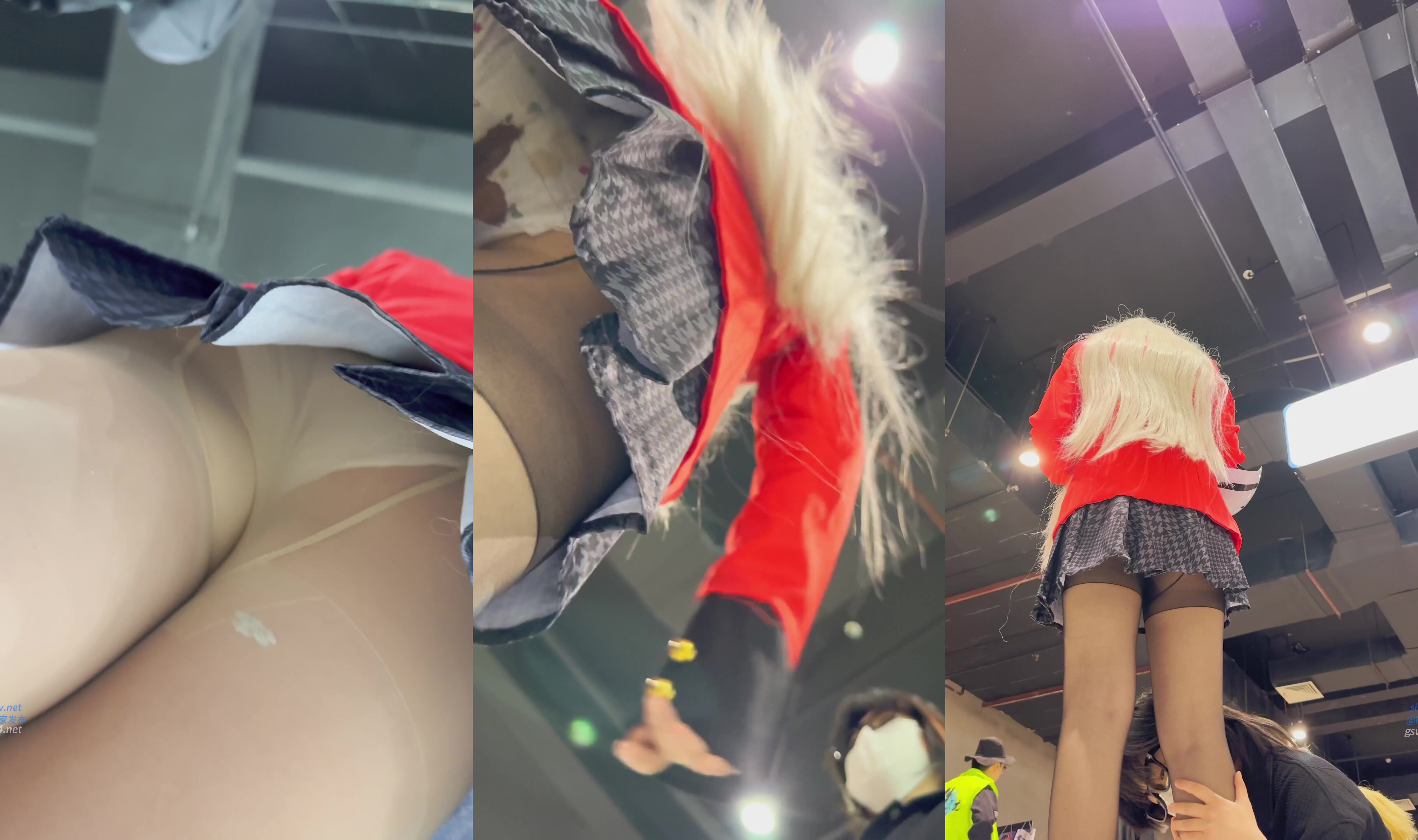 【 KFC 】兩個極品JK學妹跳舞拍照。黑絲襪肉絲襪一箭雙鵰