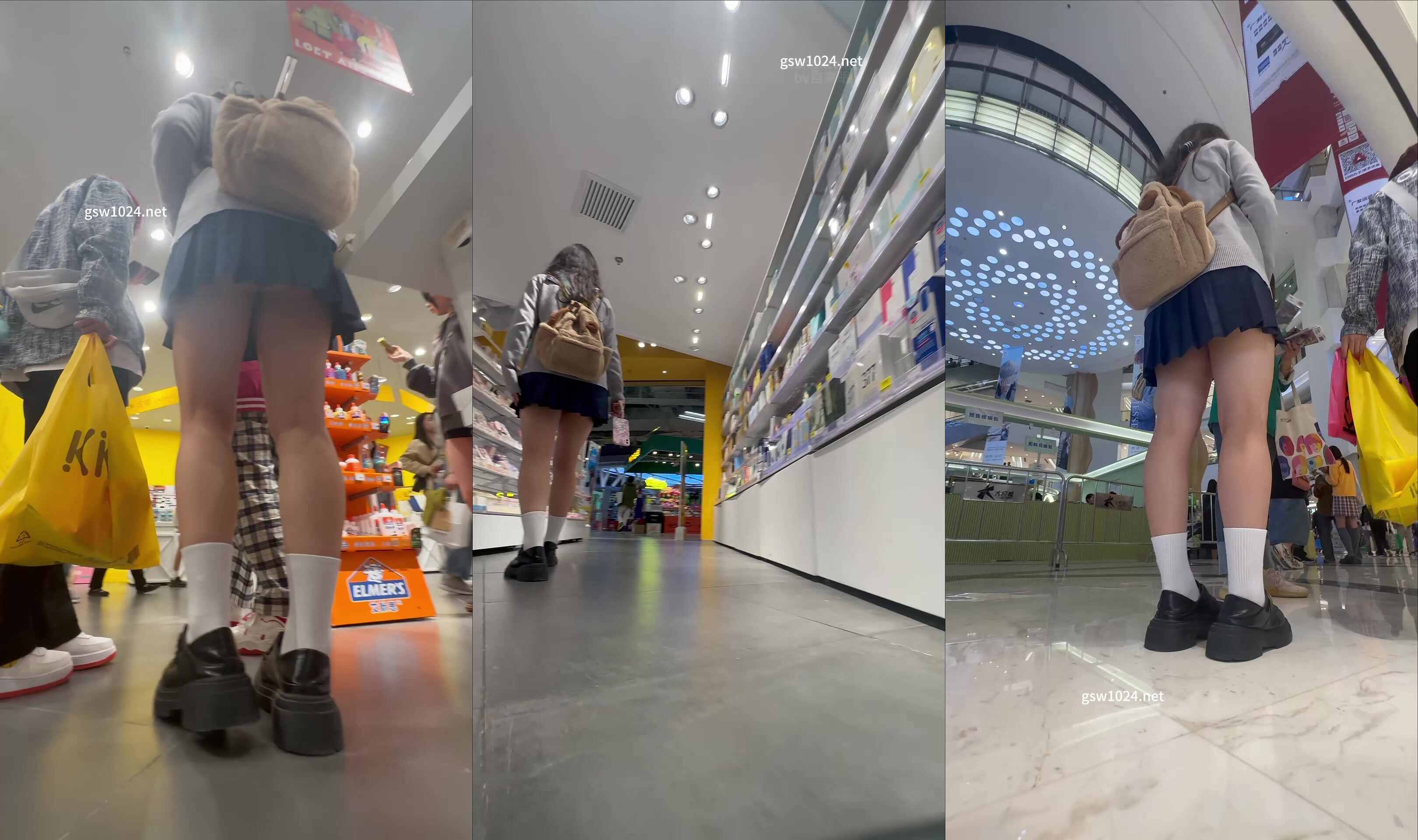 Jk大學生肉臀夾著迷你內