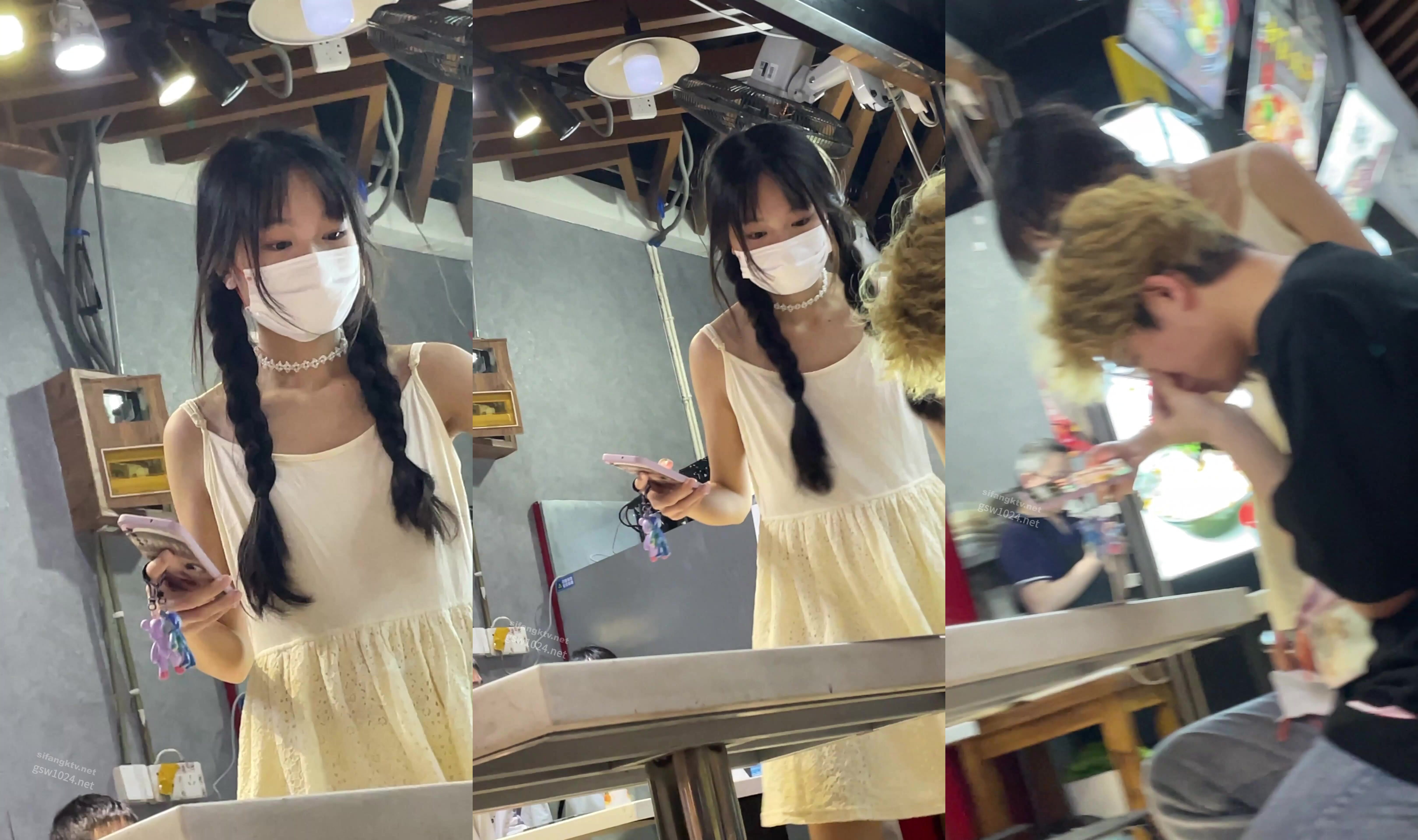 【新KingKCD】CD2457-2458SR級！清純雙馬尾妹子NN勒出BB縫