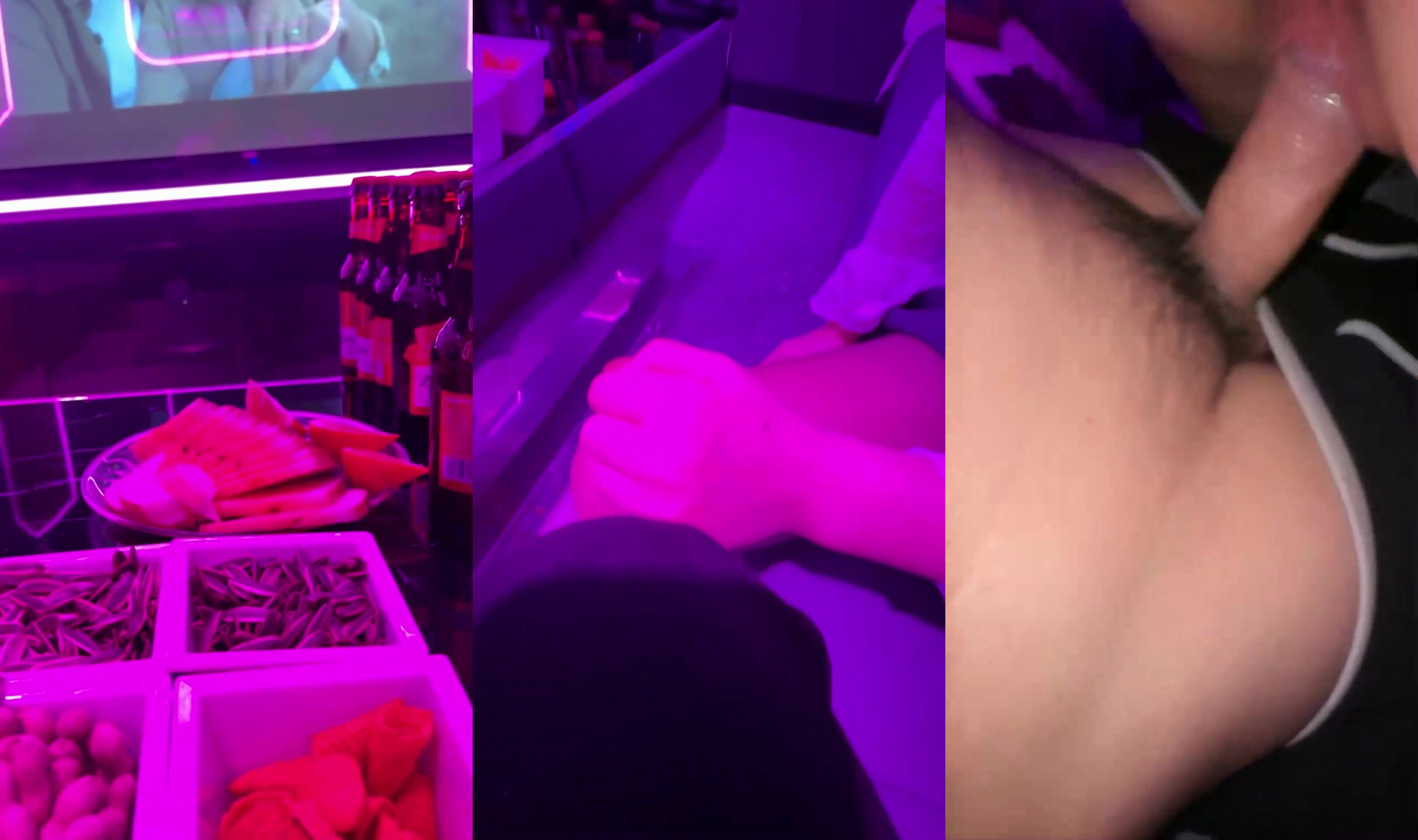 【會噴水親姐姐】給姐姐新買的超短裙搭配半乳裝一起去KTV唱歌包間內讓她美穴對著門口服務員路過偷看一覽無遺高畫質無水印版