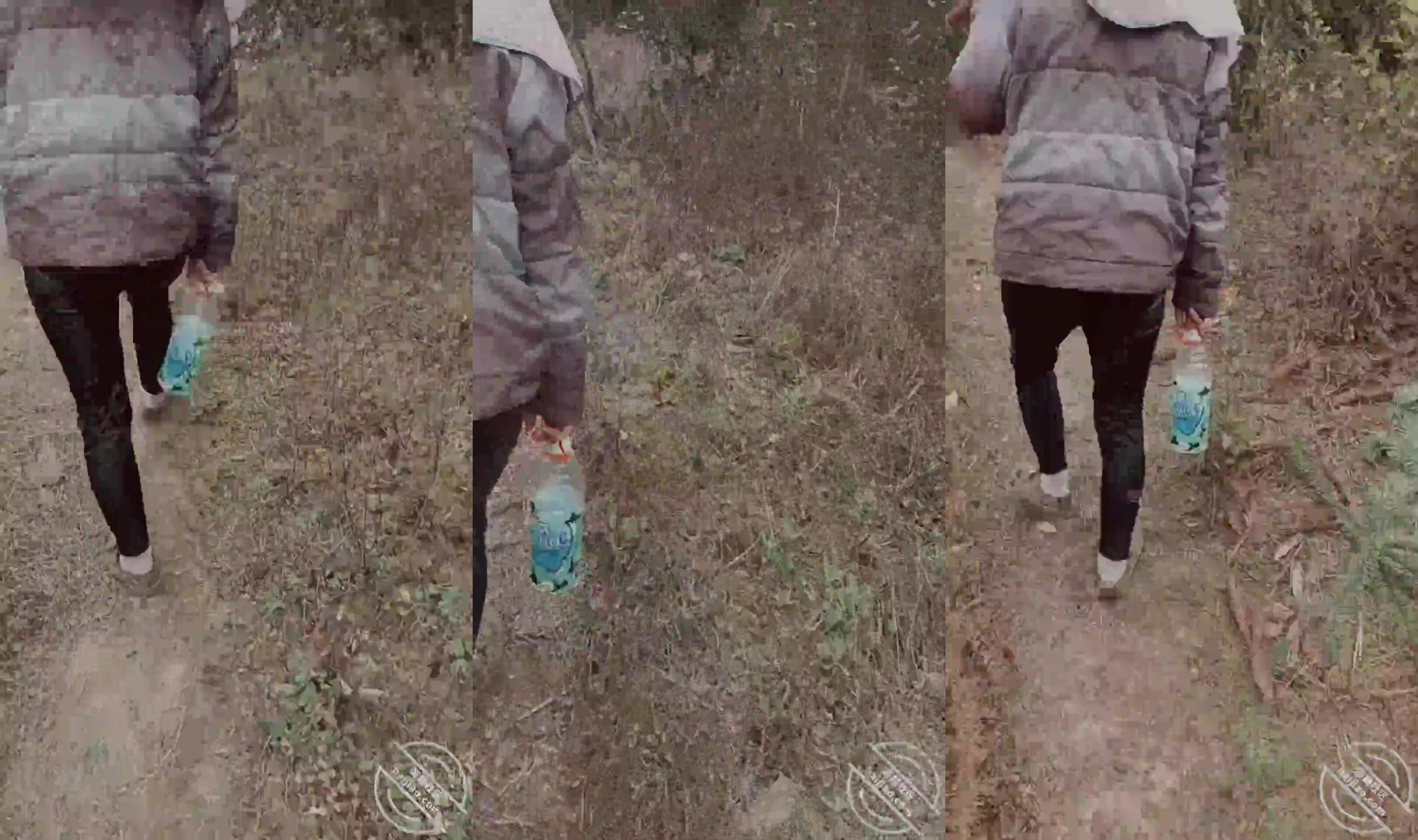 (原創)我和媽媽48，本來還想和媽媽在山上來次野戰，差點被嚇死