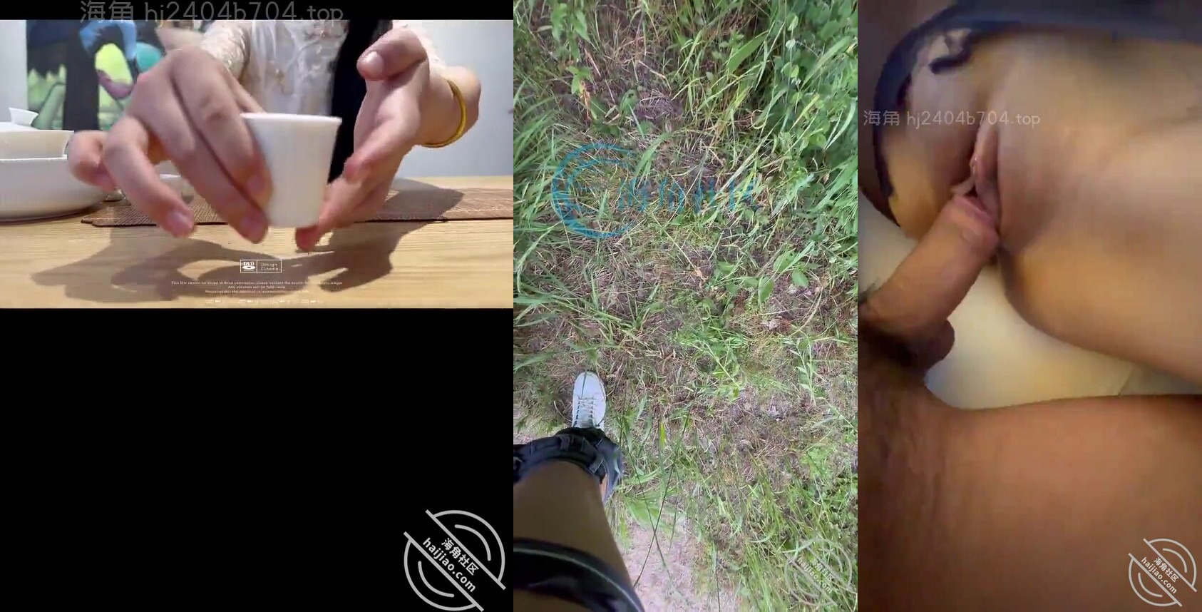 【高畫質55分鐘】頭天和姐姐回家路上強行在路邊內射，第二天居然要求吞精當狗