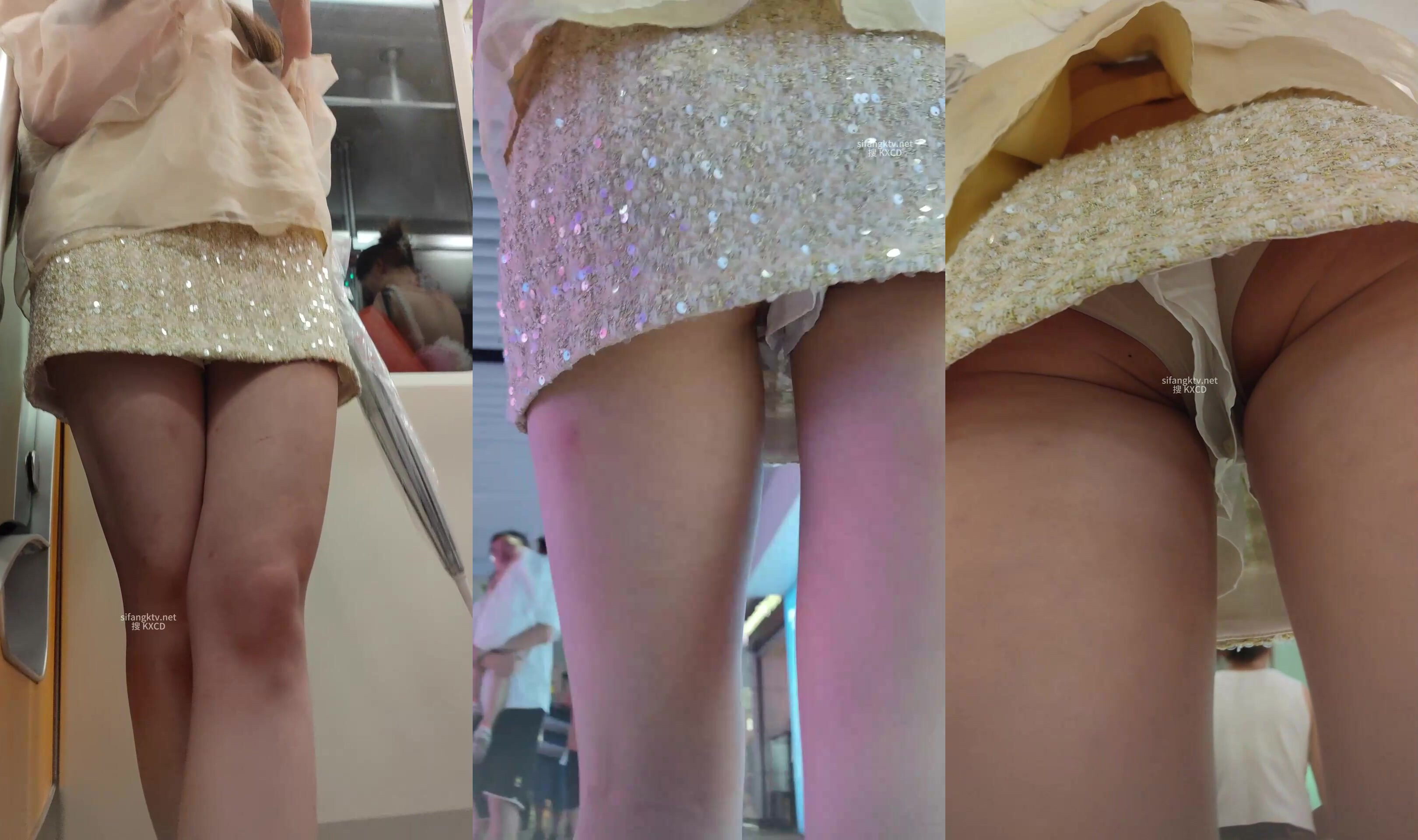 『KXCD』步行街拍抄底大神系列合集第8季 專挑年輕好看質量高的小姐姐 (7)