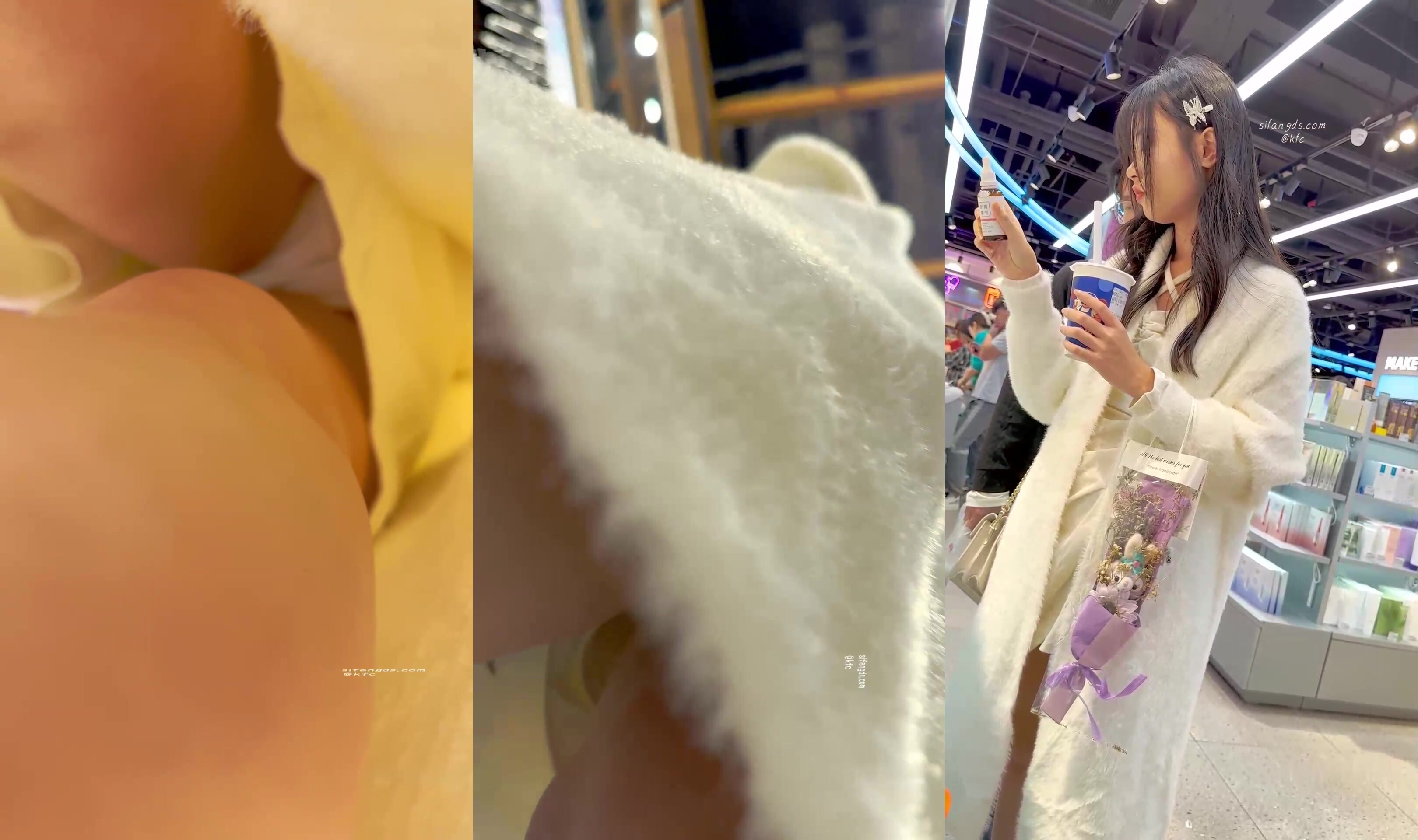 『KFC』街拍抄底大神合集 全是青春靚妹 好看的小姐姐 (16)