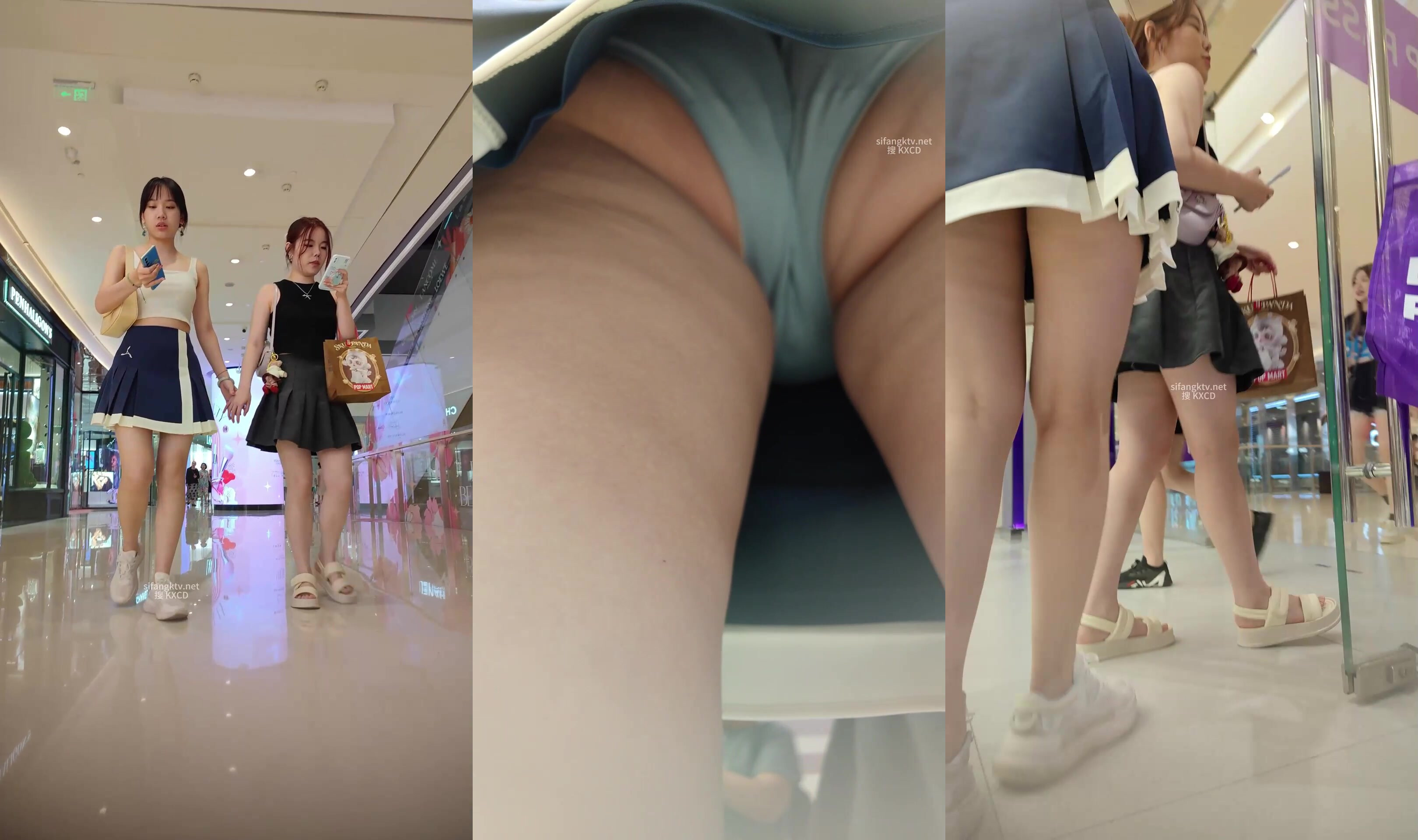 『KXCD』步行街拍抄底大神系列合集第8季 專挑年輕好看質量高的小姐姐 (16)