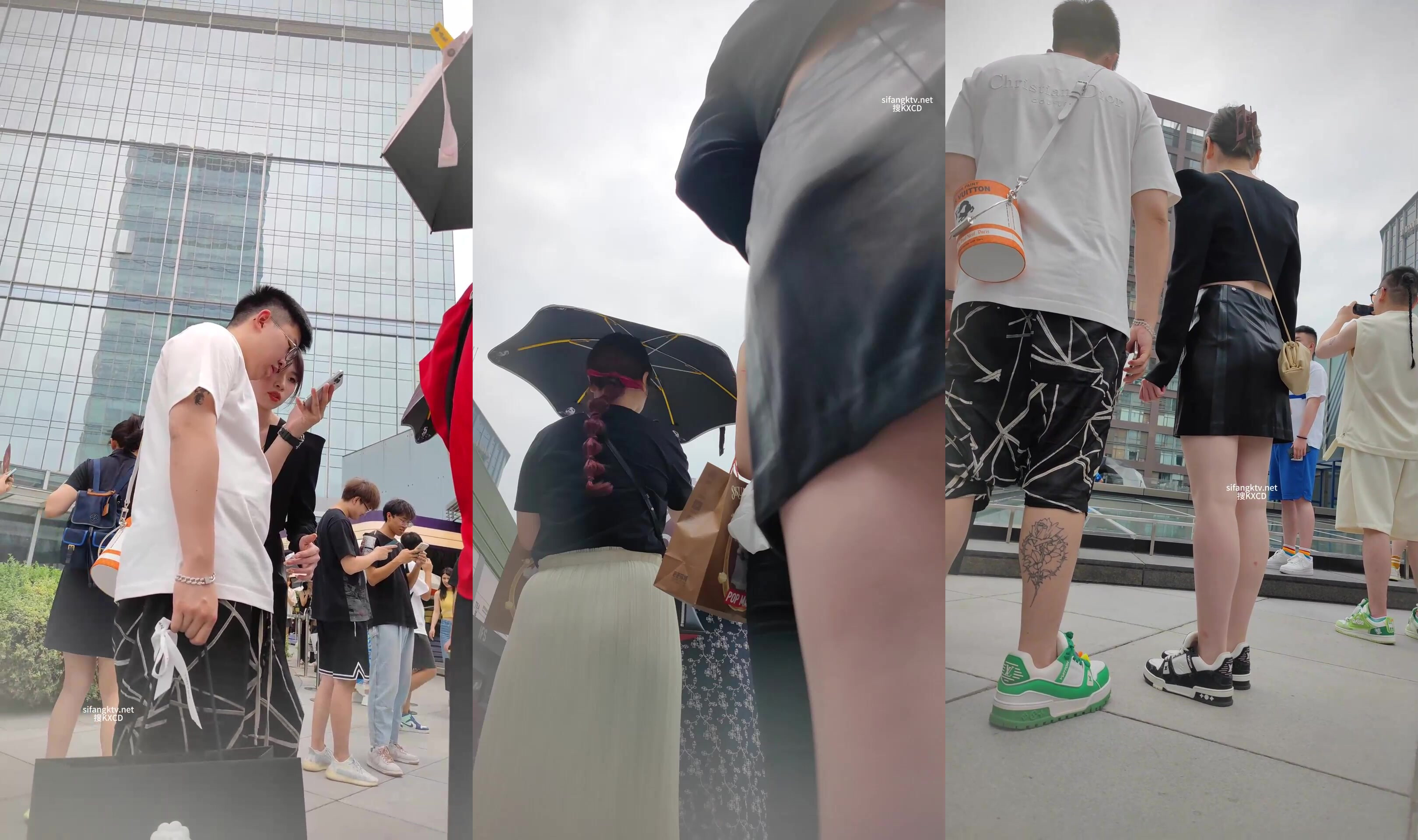 『KXCD』步行街拍抄底大神系列合集第8季 專挑年輕好看質量高的小姐姐 (15)