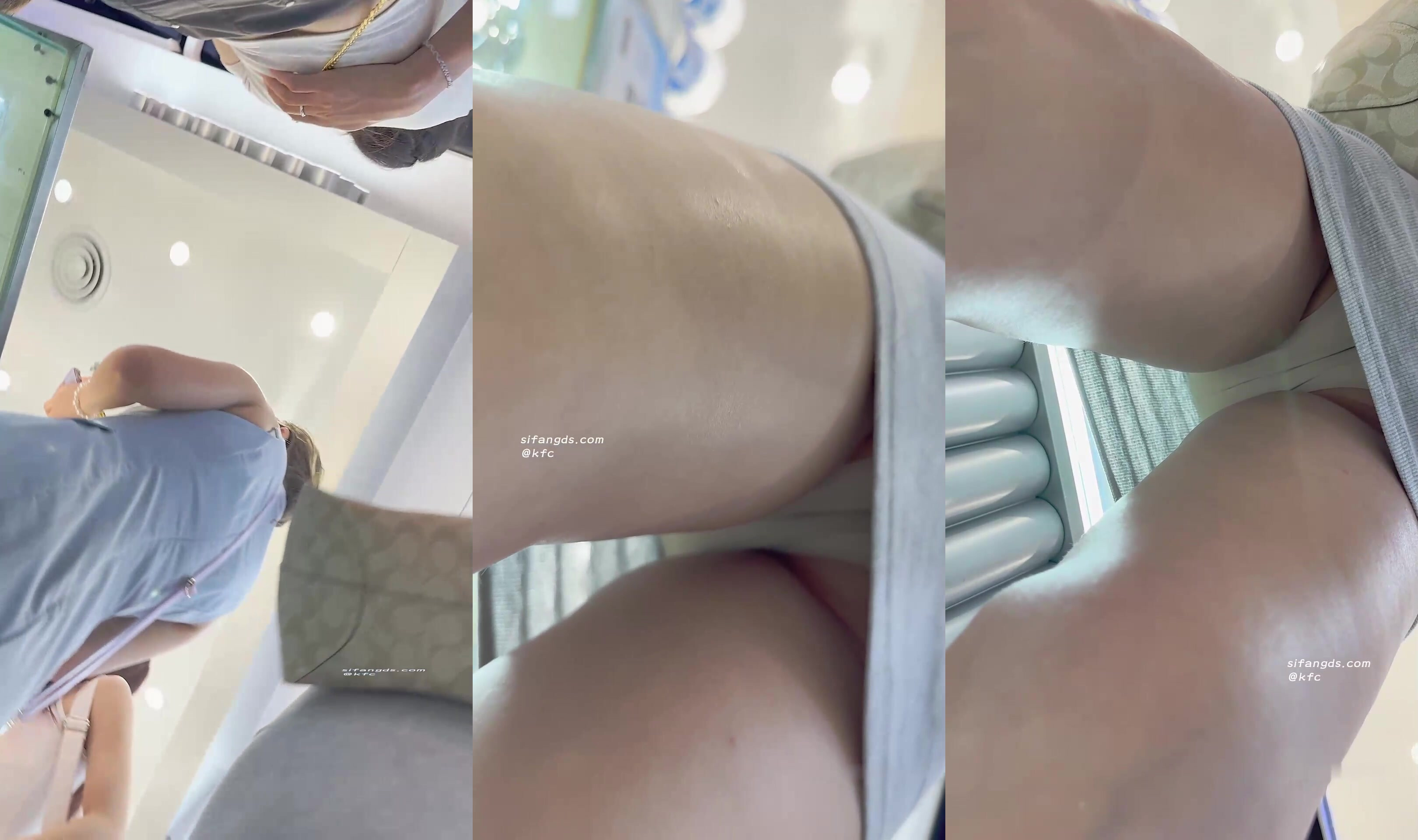 『KFC』街拍抄底大神合集 全是青春靚妹 好看的小姐姐 (26)