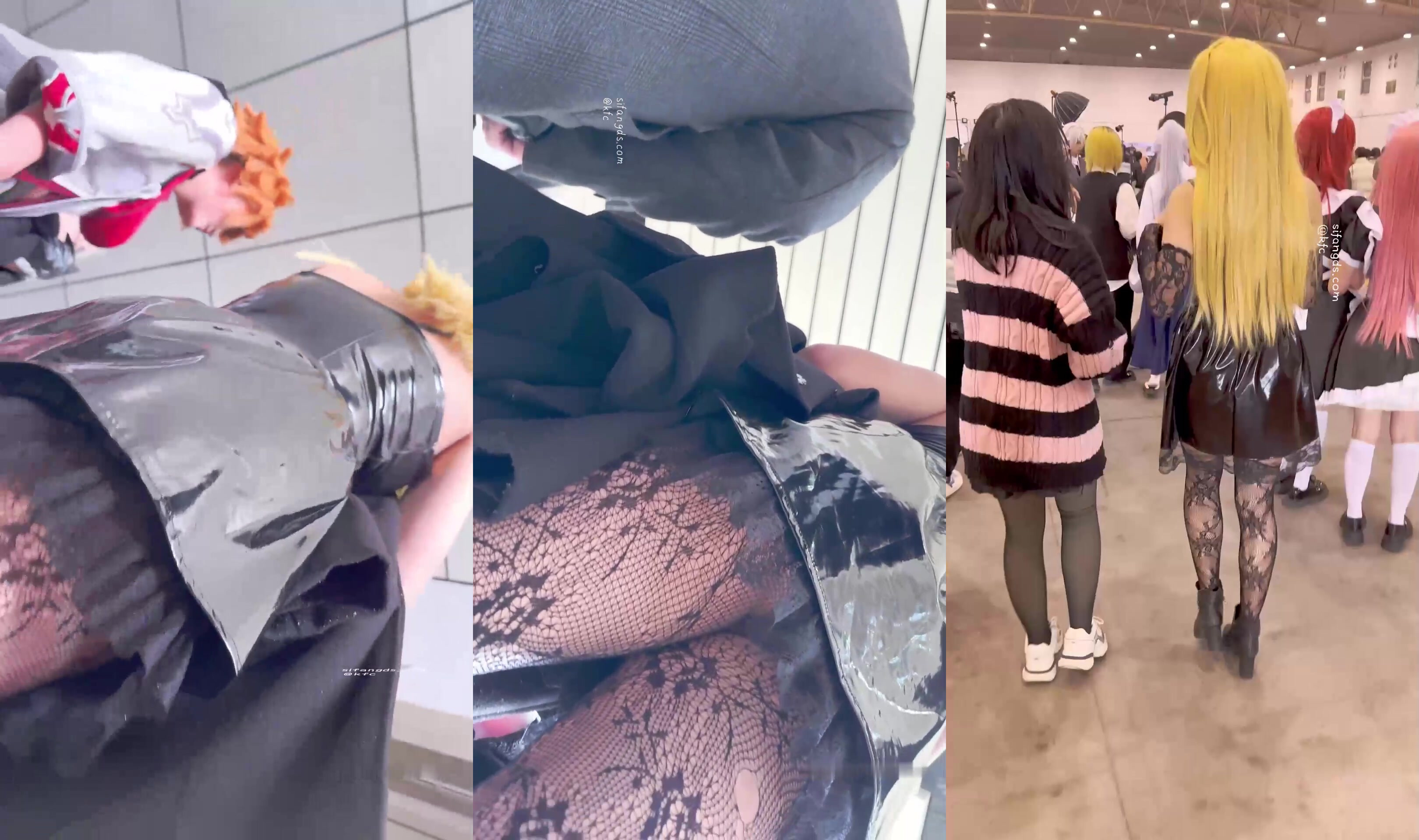 『KFC』街拍抄底大神合集 全是青春靚妹 好看的小姐姐 (1)