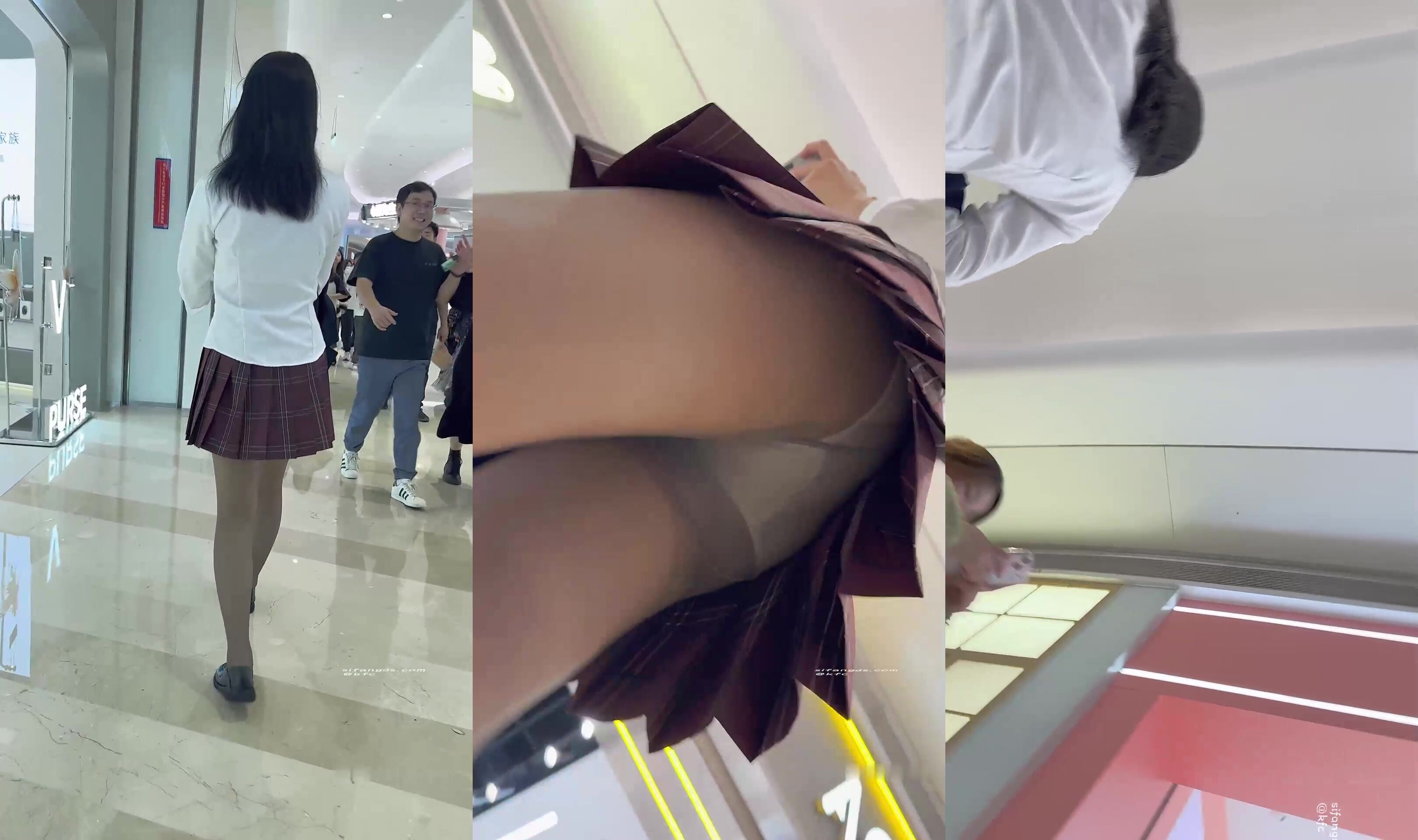 『KFC』街拍抄底大神合集 全是青春靚妹 好看的小姐姐 (25)