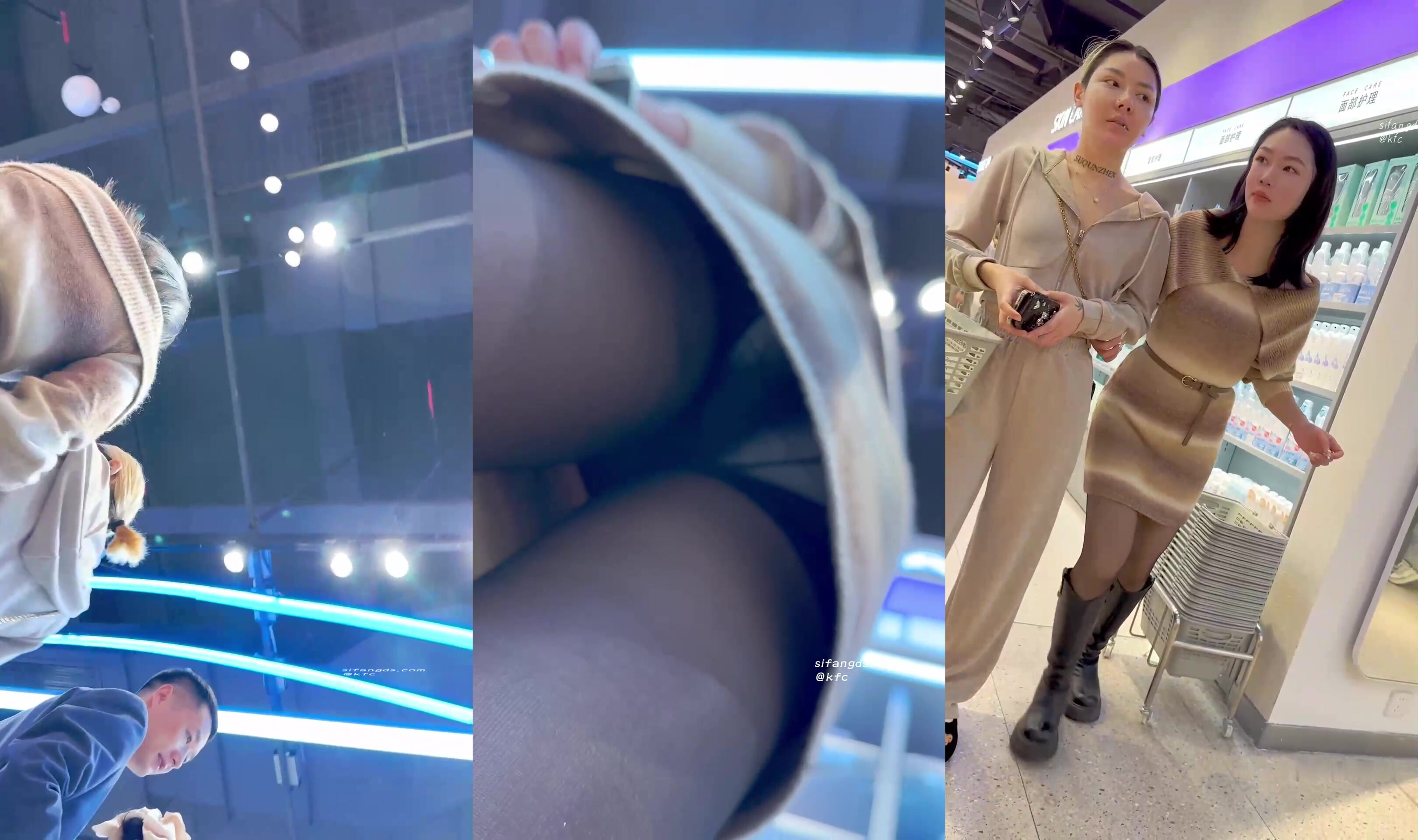 『KFC』街拍抄底大神合集 全是青春靚妹 好看的小姐姐 (17)