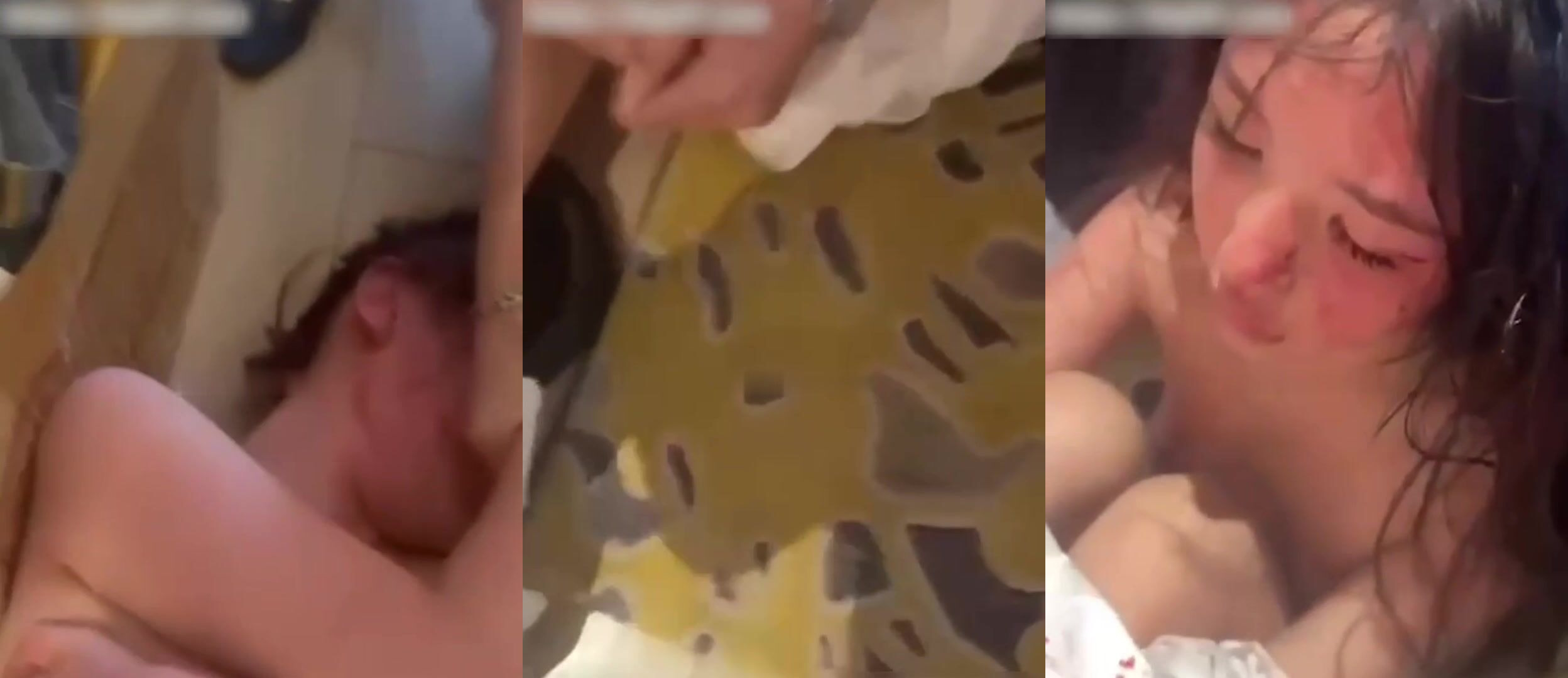 柬埔寨西港捉姦現場曝光，中國籍美女勾引人家老公，被原配帶人一頓暴揍，臉都給打花了