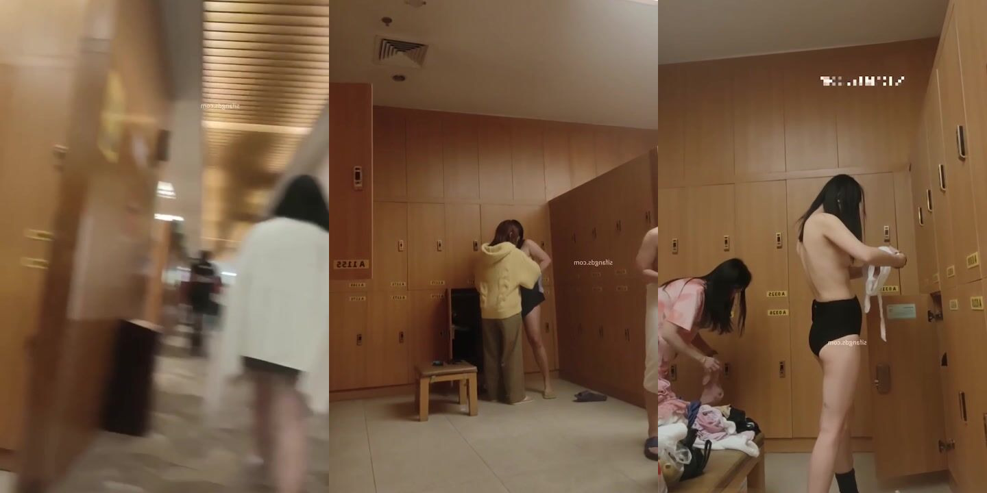重慶融匯溫泉更衣室偷拍影片完整版男子夥同女友偷拍大量女賓入浴更衣影片！