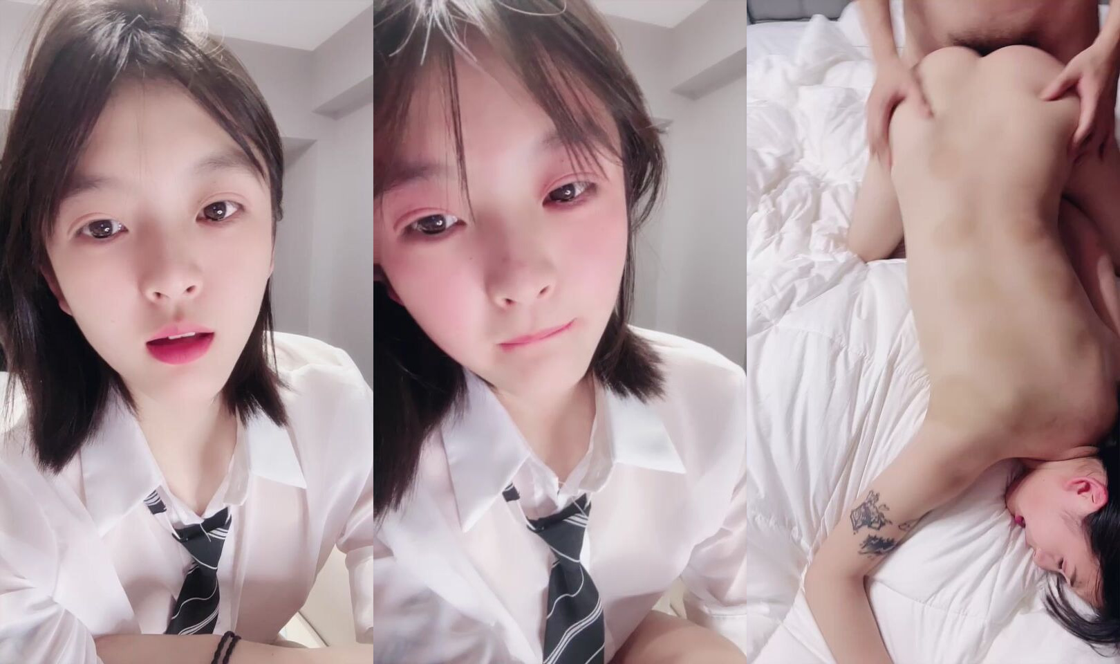 『源源baby』超清純校花嫩妹高挑身材超高顏值，清純淫靡並存，輕輕一操就噴水 清純面龐超反差 2  (1)