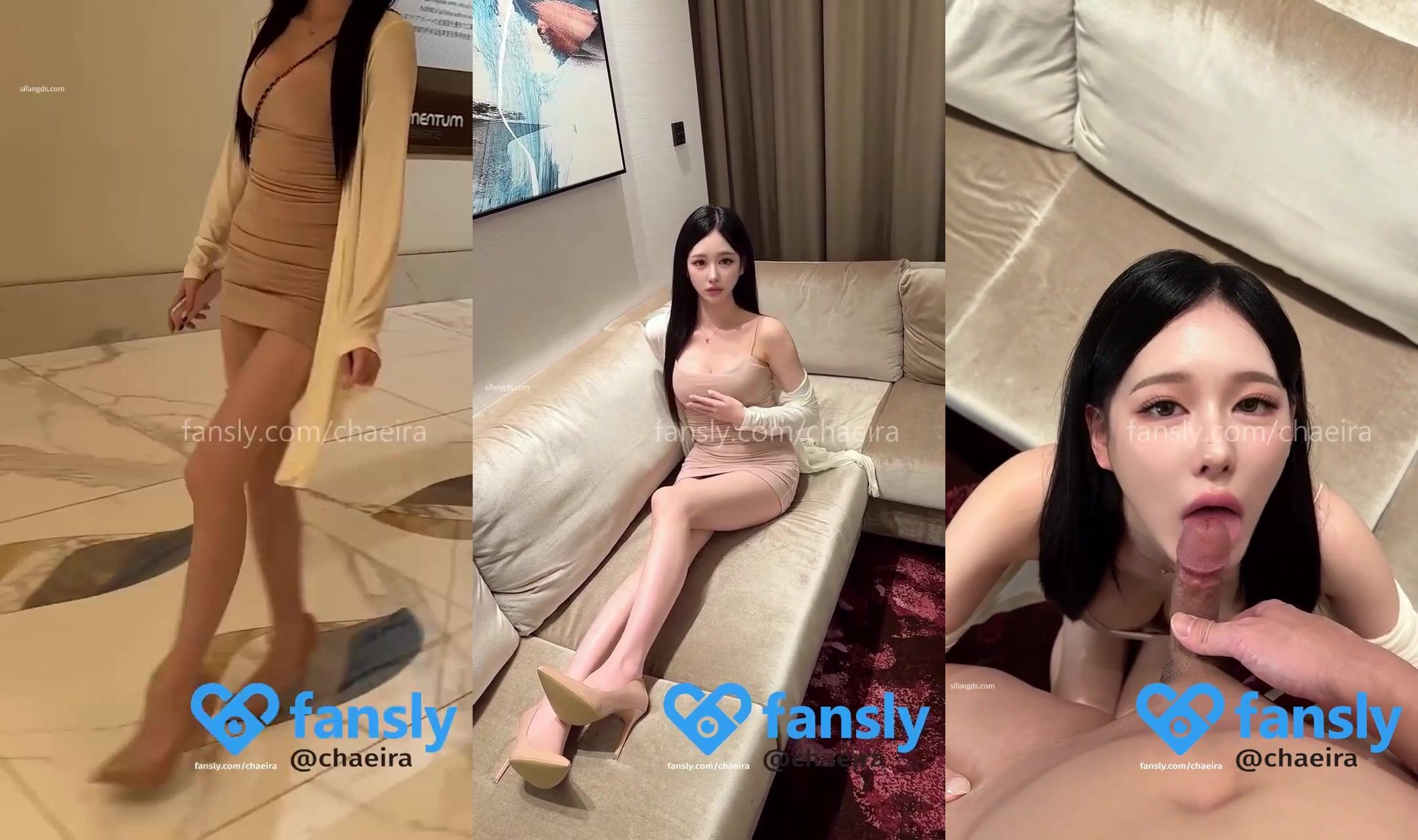【chaeira】頂級顏值混血女神小清新呆呆的，淪為財閥肉便器，真正的窮人女神，富人母狗(1) (1)