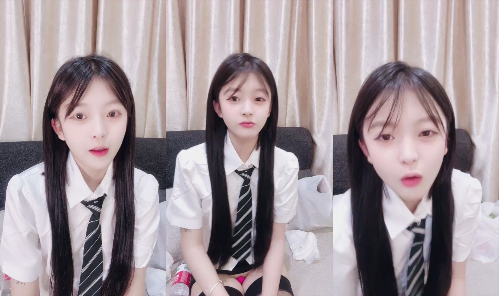 『源源baby』超清純校花嫩妹高挑身材超高顏值，清純淫靡並存，輕輕一操就噴水 清純面龐超反差 3 (1)