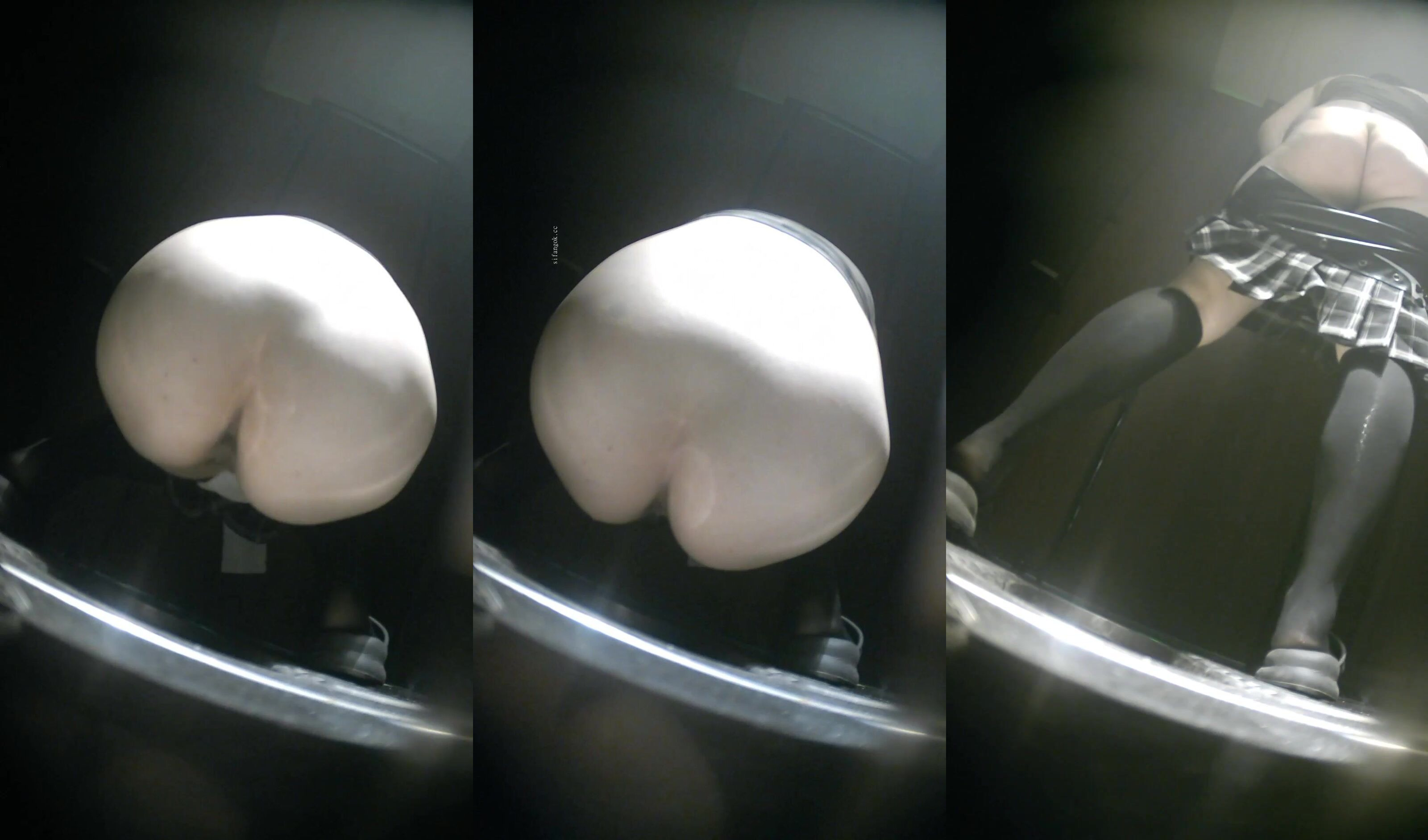 一月最新流出夜總會酒吧綠光系列後拍小姐尿尿奇葩短裙眼鏡騷妹擦完逼再蹲下撒尿 (2)