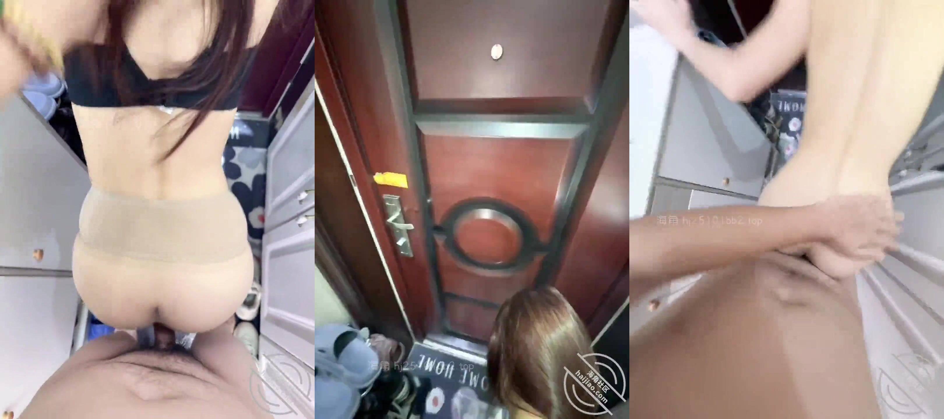 騷逼肉絲被強姦 門口有人聽淫叫 越大聲越高潮 被侵犯的羞恥也愛大雞把 (1)