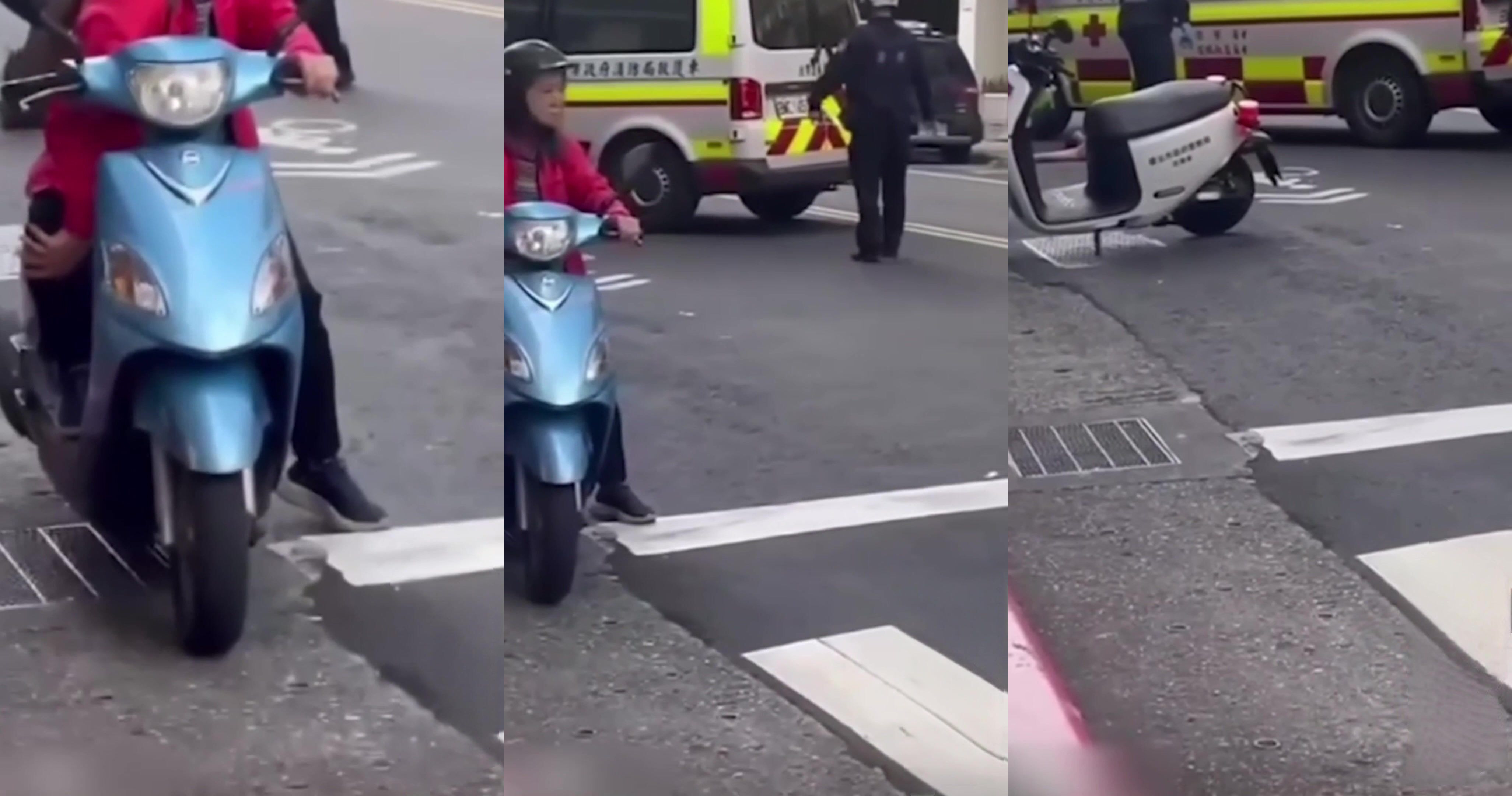 臺北街頭驚爆裸女狂奔！赤身爬車頂、躺斑馬線瘋狂翻滾，美乳翹臀全暴露，交通癱瘓圍觀炸鍋！