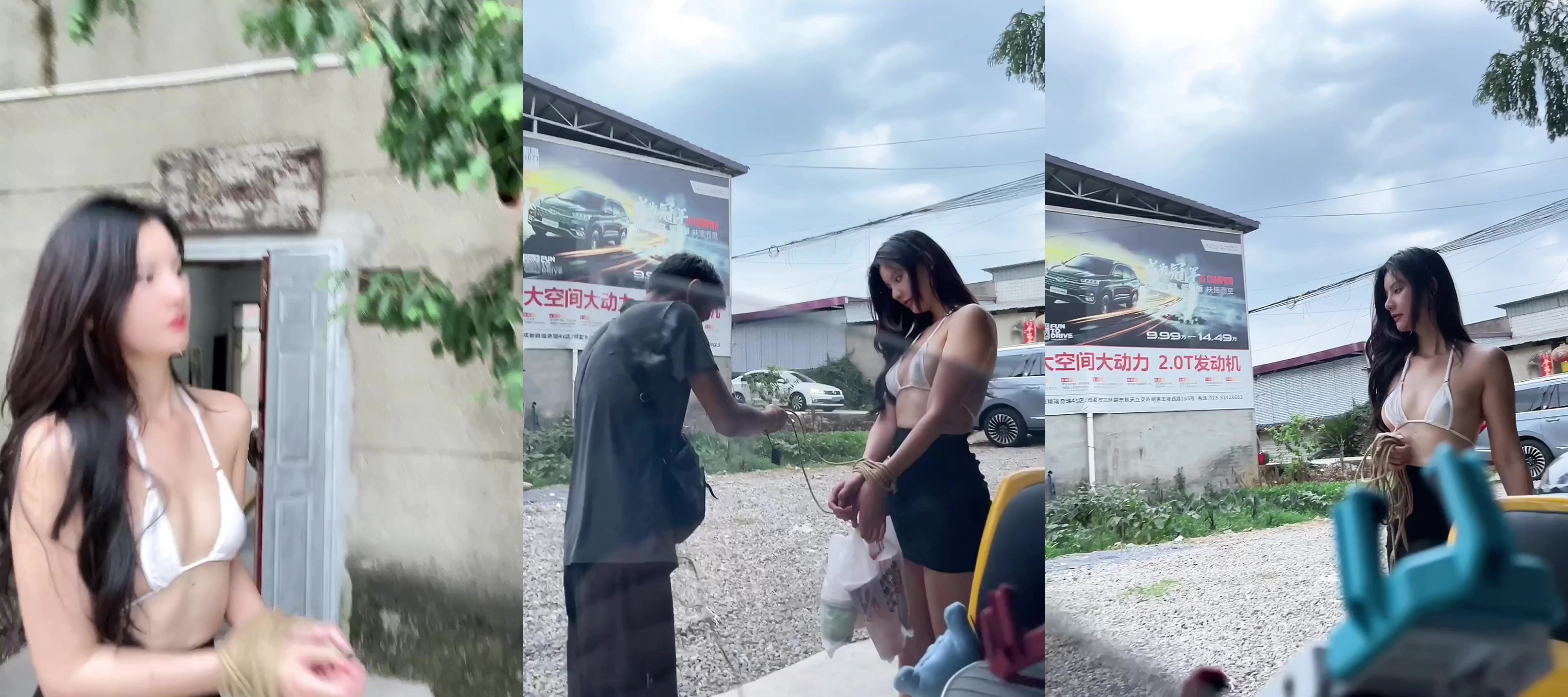 捆綁戶外找路人解綁