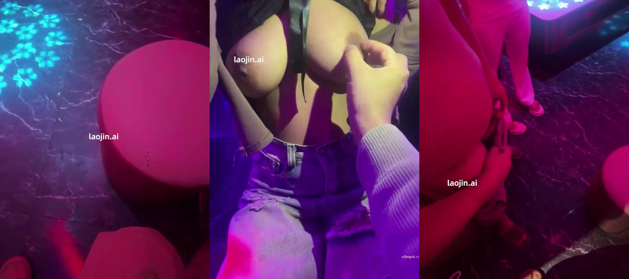 【zhuendong000001】最新淫亂KTV交換女友遊戲， 燈紅酒綠間，妹子們放飛了自我，拉到洗手間口交啪啪幹一炮