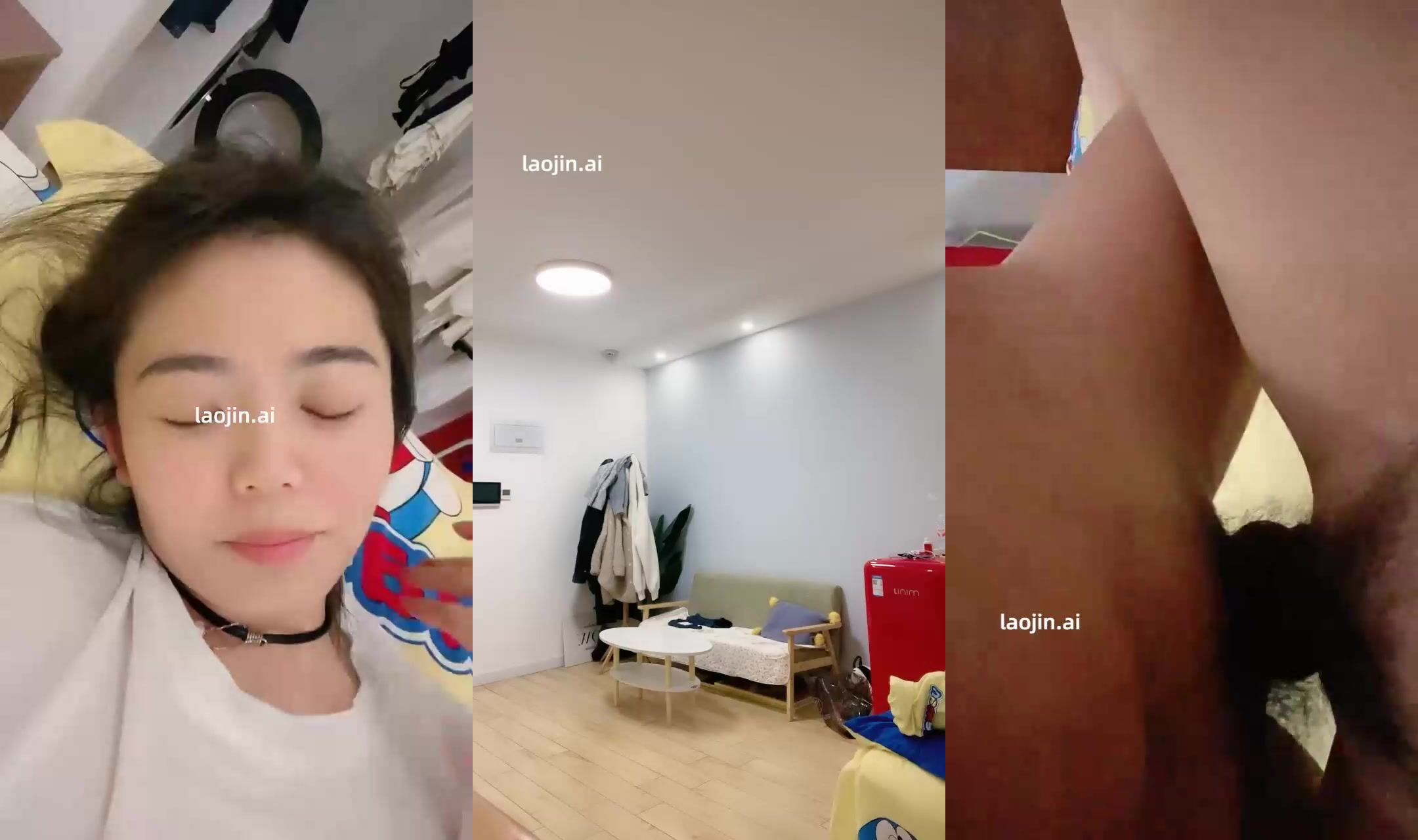 【慾求不滿小少婦】最新真實良家人妻，兩口子家中做愛，正是最飢渴最旺盛的時候，小少婦很漂亮，無套內射干爽